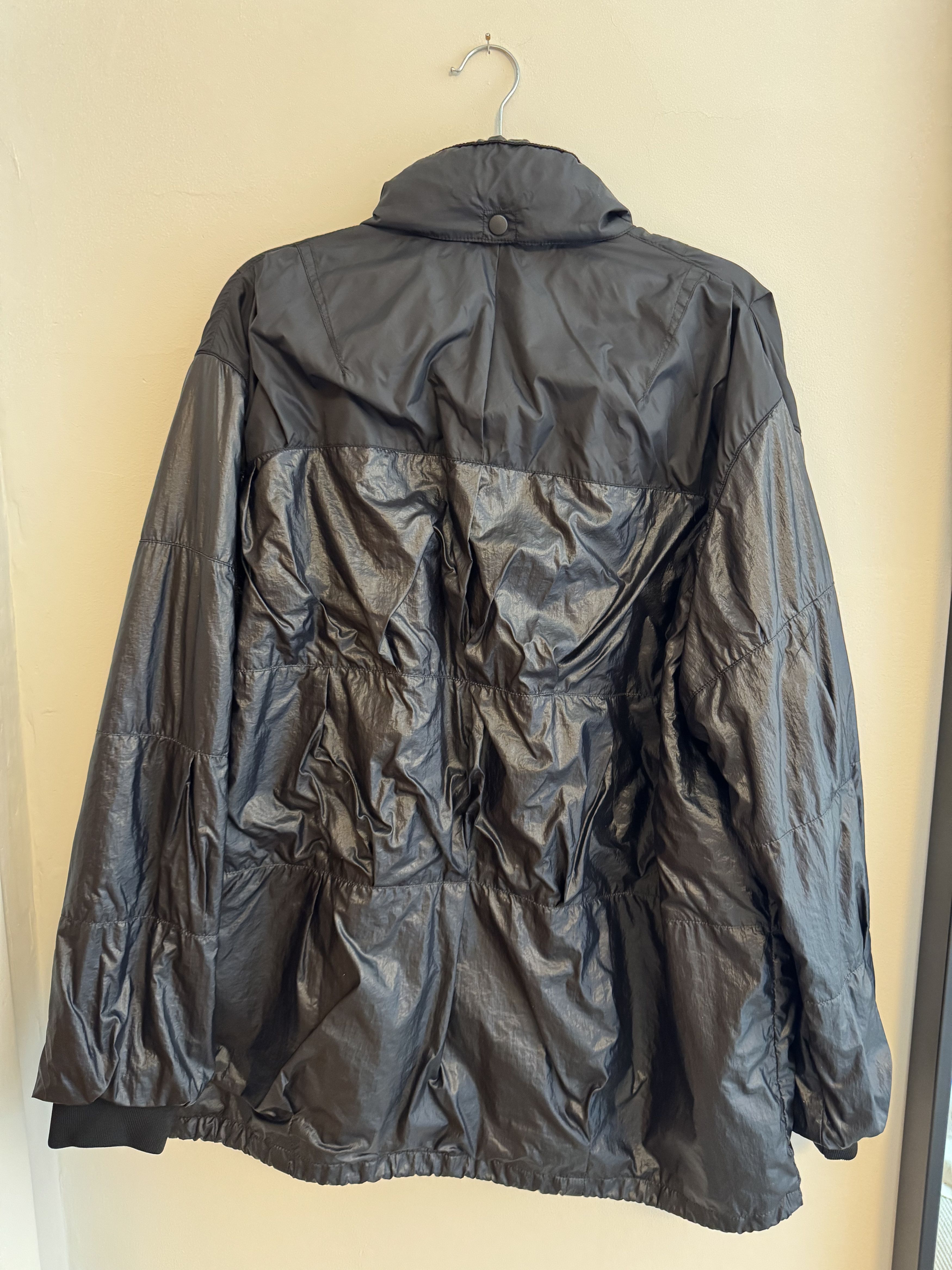 Our Legacy Exhaust Puffa Black Rubberized Nylon Size US M / EU 48-50 / 2 - 3 Thumbnail
