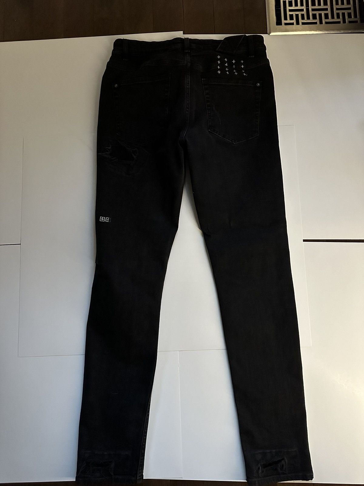 image of Ksubi Chitch ++ Boneyard Size 33 in Black, Men's