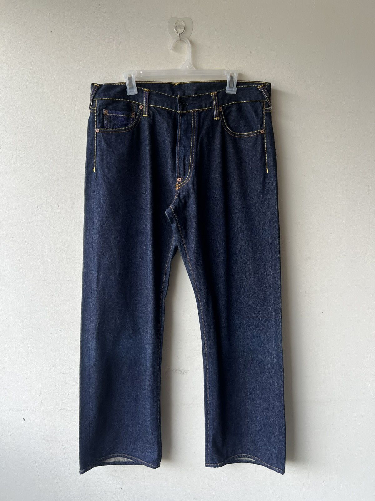 RMC Jeans RMC Martin Ksohoh Blue Denim Selvedge Jeans Loose Size US 36 / EU 52 - 4 Thumbnail