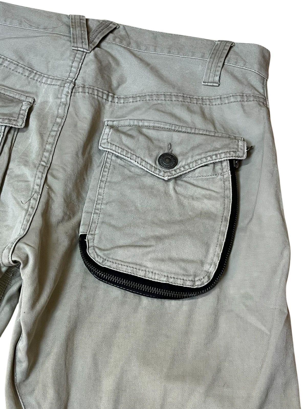 PPFM SICK🔥JAPANESE PPFM CURVE LEG DISTRESSED PANTS Size US 32 / EU 48 - 9 Thumbnail