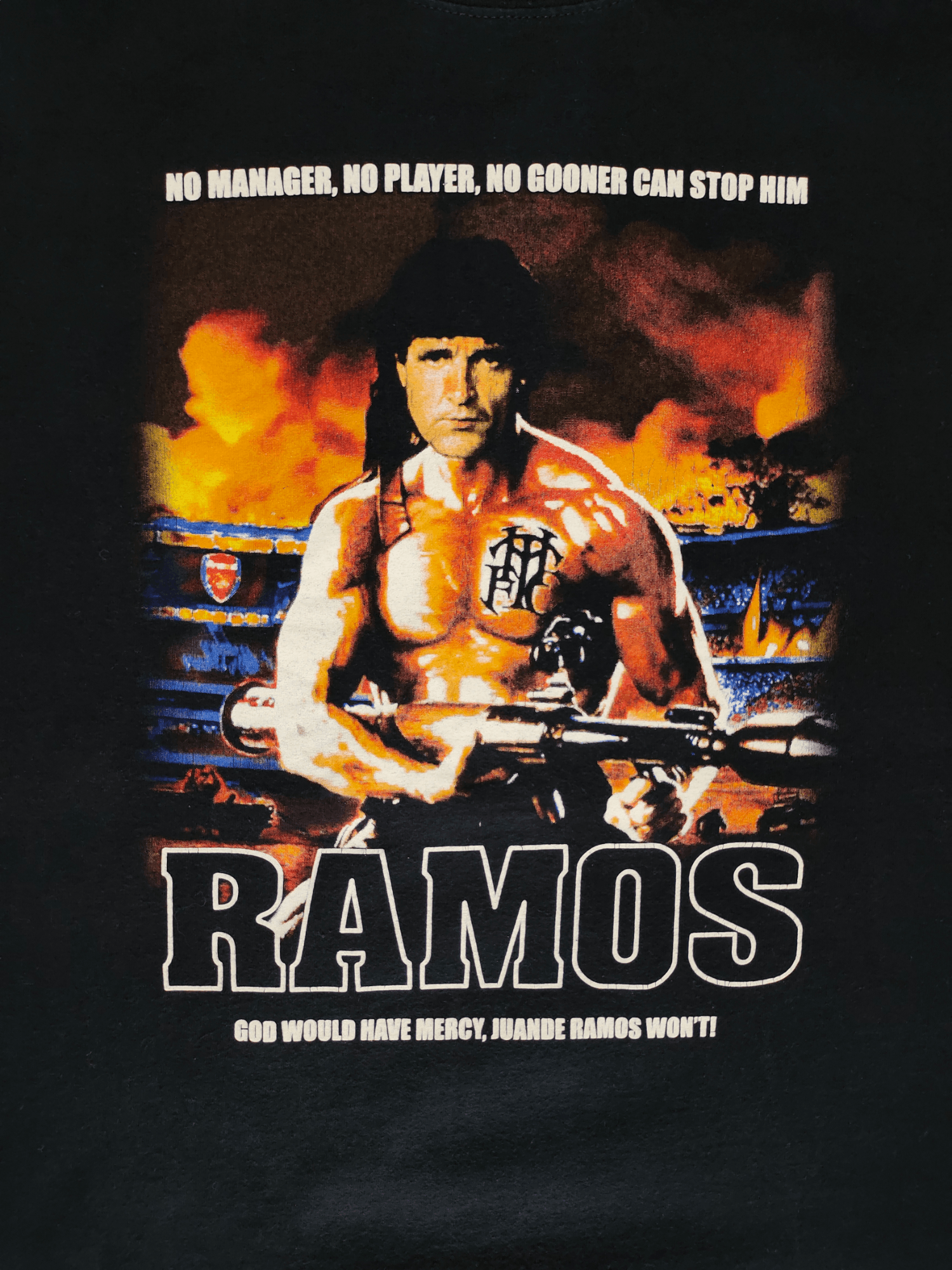 Vintage Vintage 00's Ramos "Juande Ramos" Parody Rambo Carling Cup Size US L / EU 52-54 / 3 - 3 Thumbnail