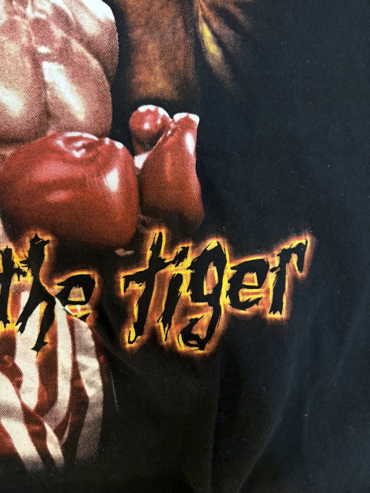 Vintage Rare Vintage Rocky Eye of the Tiger Stallone Movie Tee Size US XL / EU 56 / 4 - 10 Thumbnail