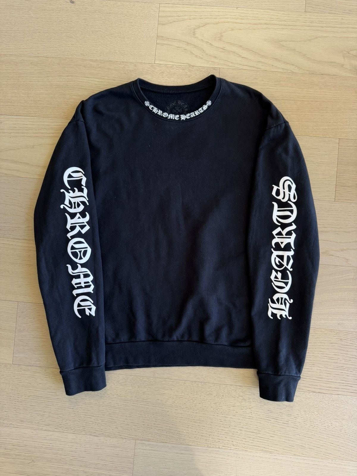 Chrome Hearts Chrome hearts scroll neck sweater Size US M / EU 48-50 / 2 - 1 Thumbnail