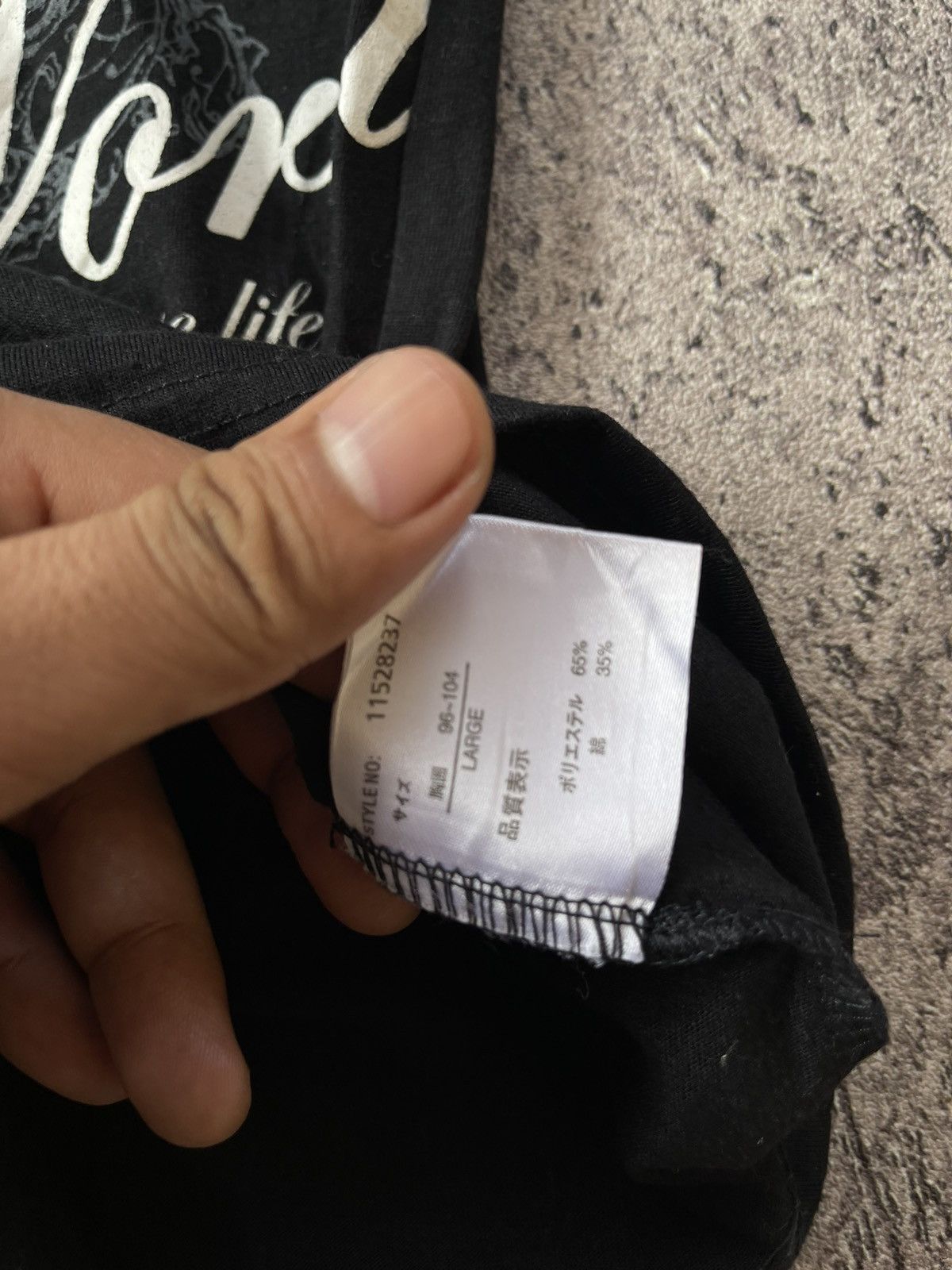 Japanese Brand Y2K Real Standard ifsixwasnine style tee Size US L / EU 52-54 / 3 - 7 Thumbnail
