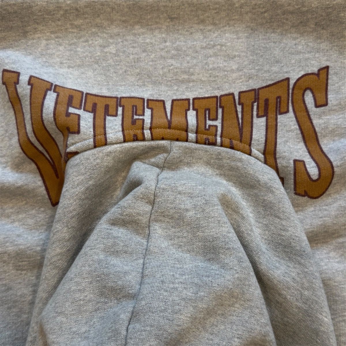 Vetements Vetements misplaced hoodie grey hoodie S size Size US XS / EU 42 / 0 - 3 Thumbnail