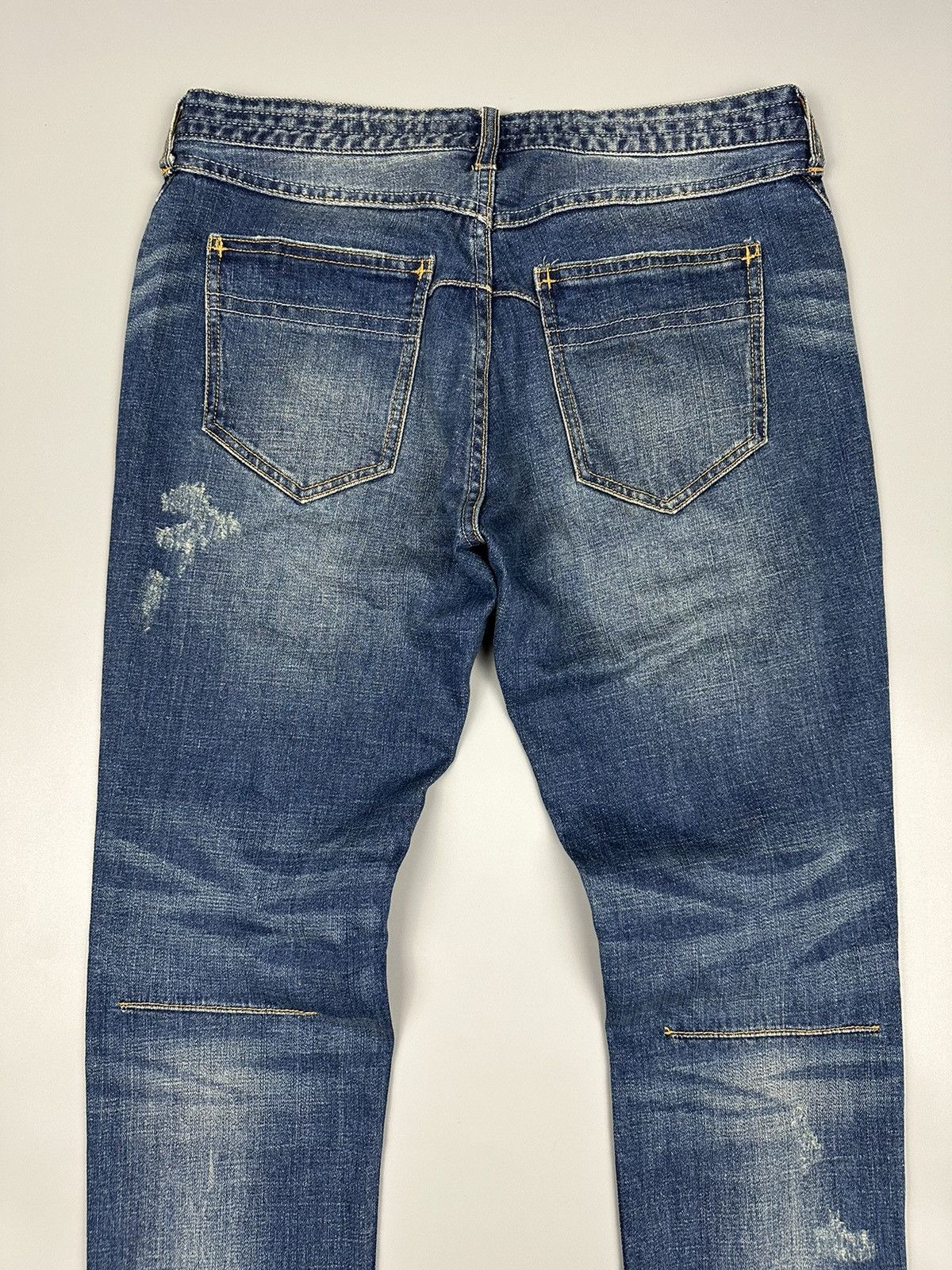 Number (N)ine Distressed Number Nine Denim Size US 30 / EU 46 - 4 Thumbnail