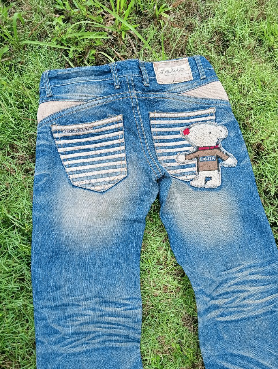 Japanese Brand VINTAGE LOLITA JEANS DISTRESSED DENIM JEANS Size US 33 - 4 Thumbnail