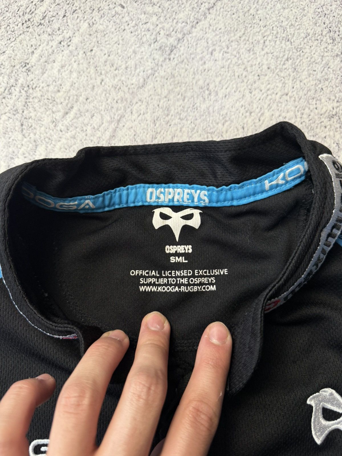 Vintage Ospreys Rugby Union Kooga Great Shape Ospreys Throwback Size US M / EU 48-50 / 2 - 10 Thumbnail