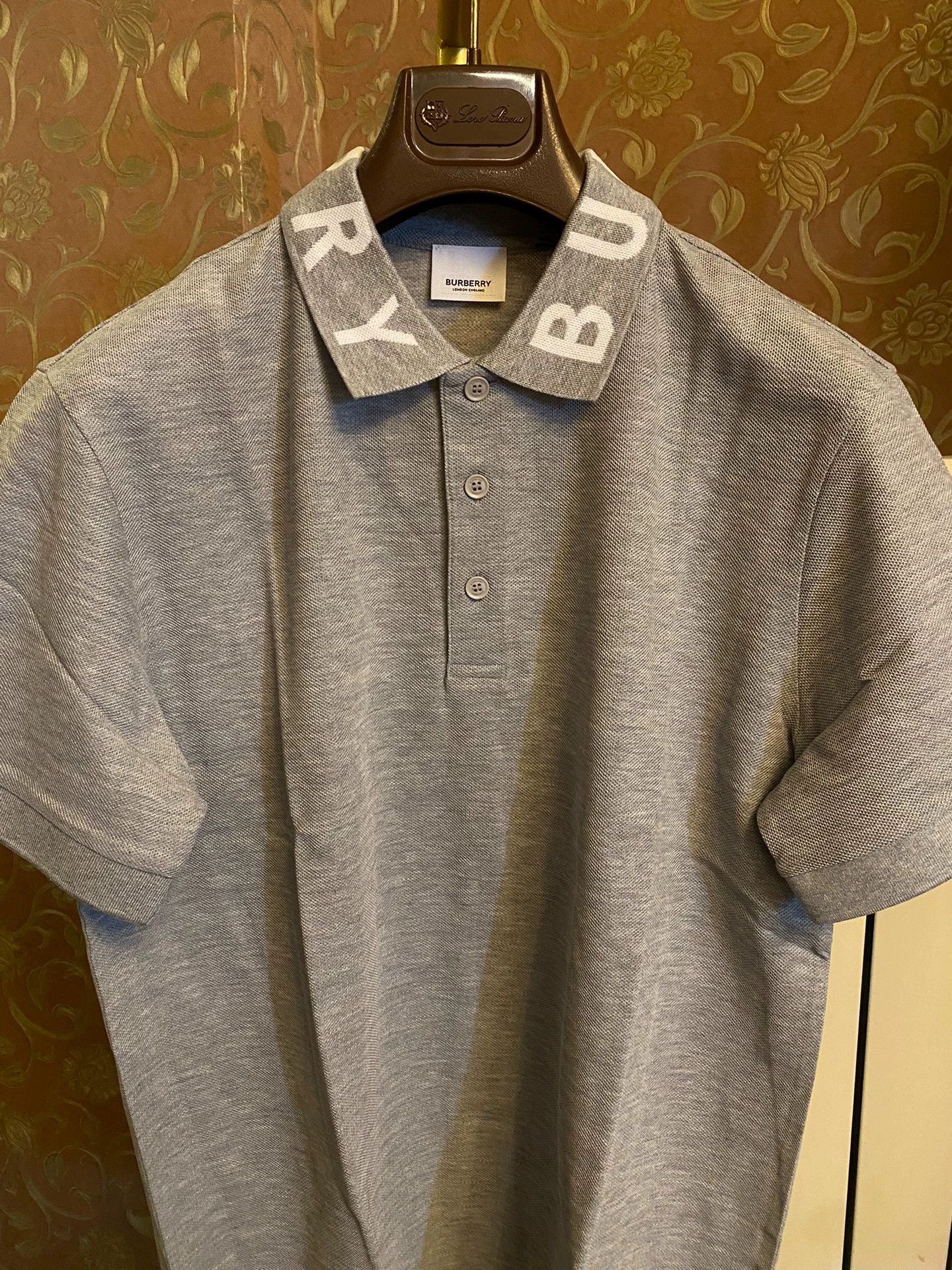 Burberry Burberry Men's Logo Polo Short Sleeve M Size US M / EU 48-50 / 2 - 2 Thumbnail