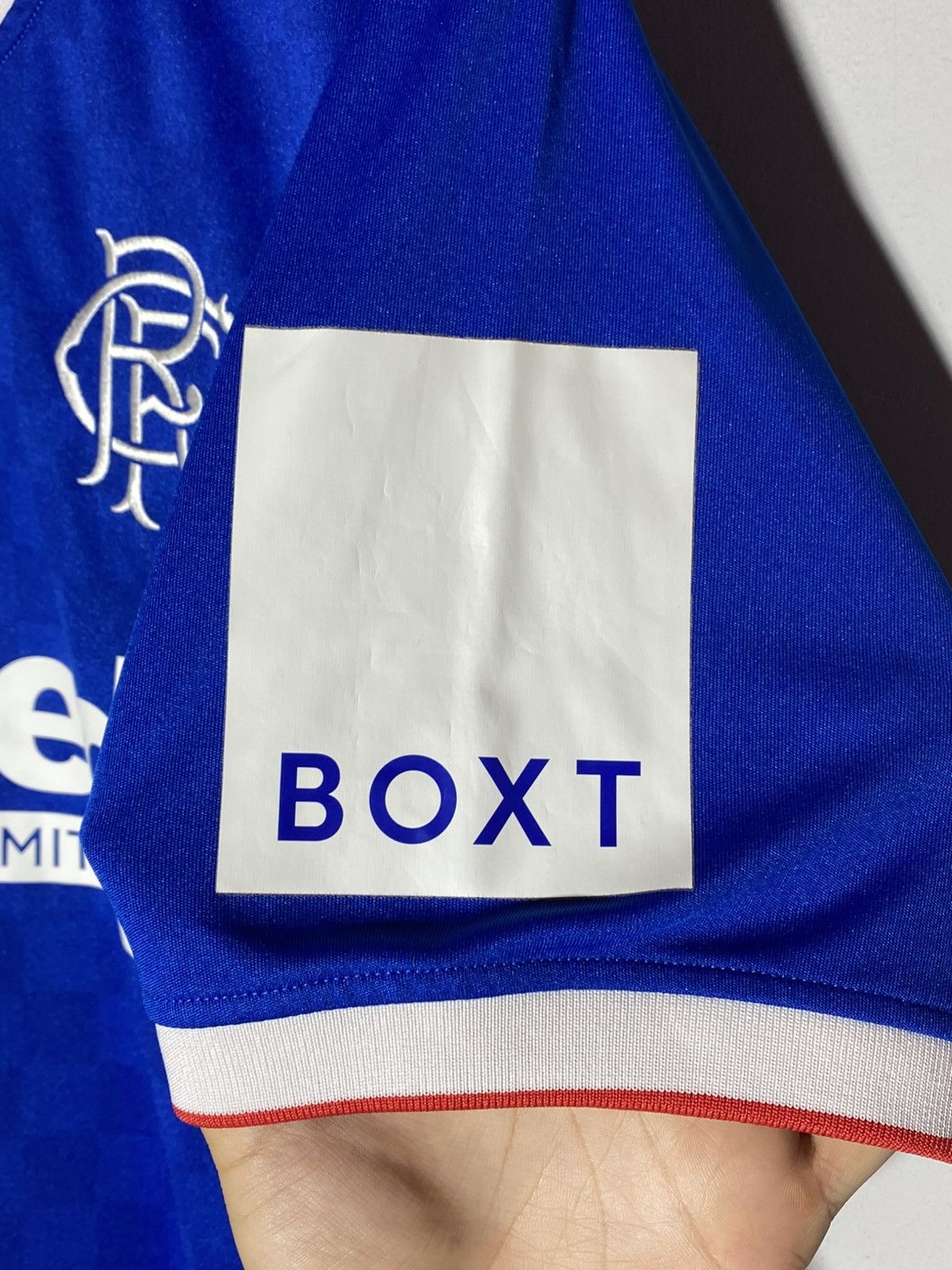 Other Rangers FC 2022/23 Home Soccer Jersey Size US L / EU 52-54 / 3 - 10 Thumbnail