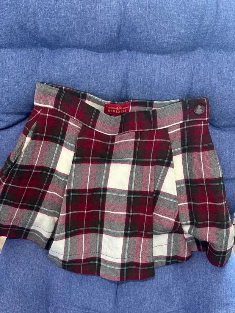 Vivienne Westwood Vivienne Westwood Red checkered dress jacket Size L / US 10 / IT 46 - 6 Thumbnail