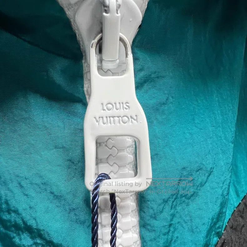 Louis Vuitton Louis Vuitton FW22 monogram logo print color-block zip-up Size US M / EU 48-50 / 2 - 5 Thumbnail
