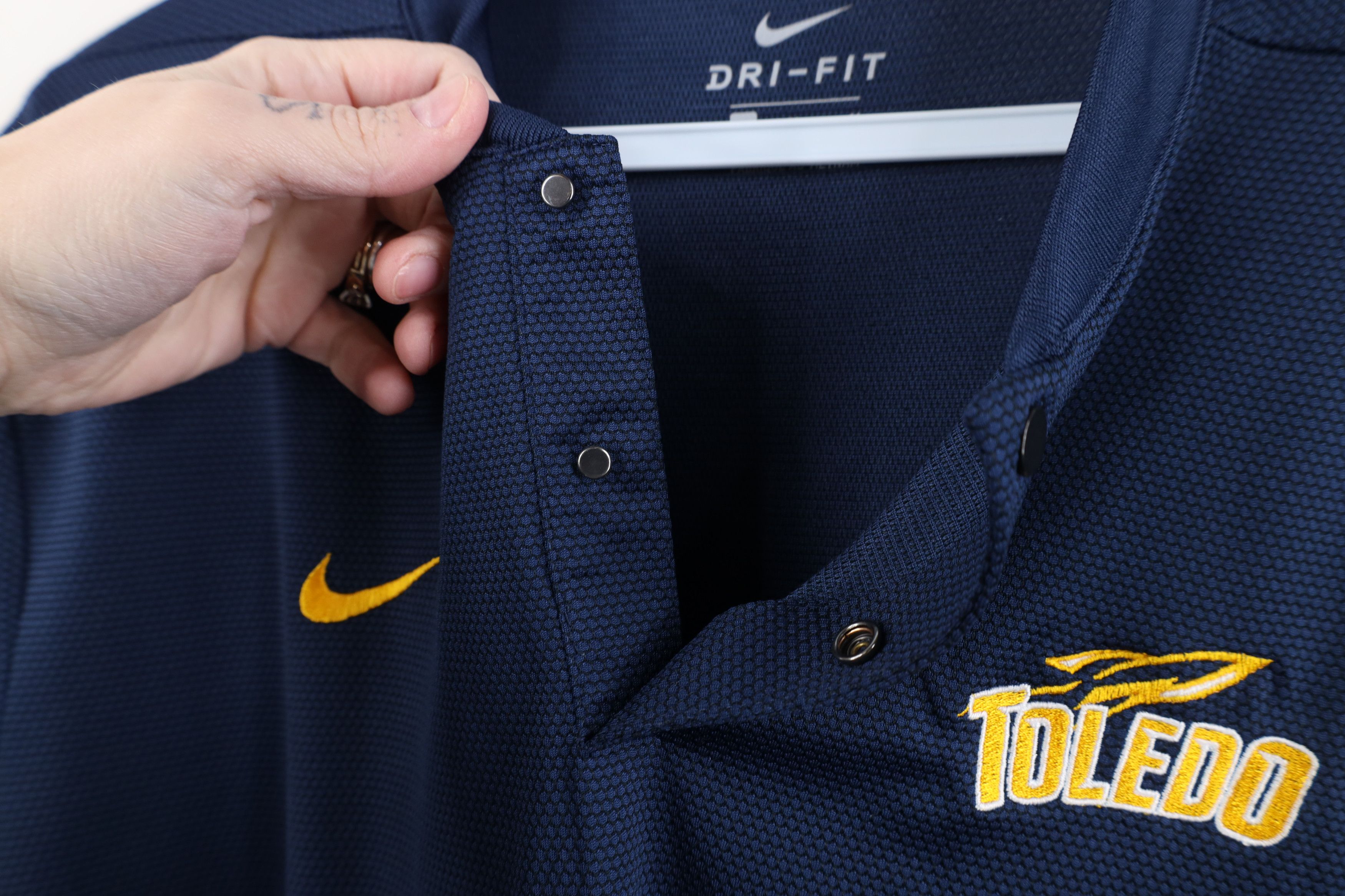 Nike Nike University of Toledo Short Sleeve Golf Polo Shirt Size US M / EU 48-50 / 2 - 7 Thumbnail