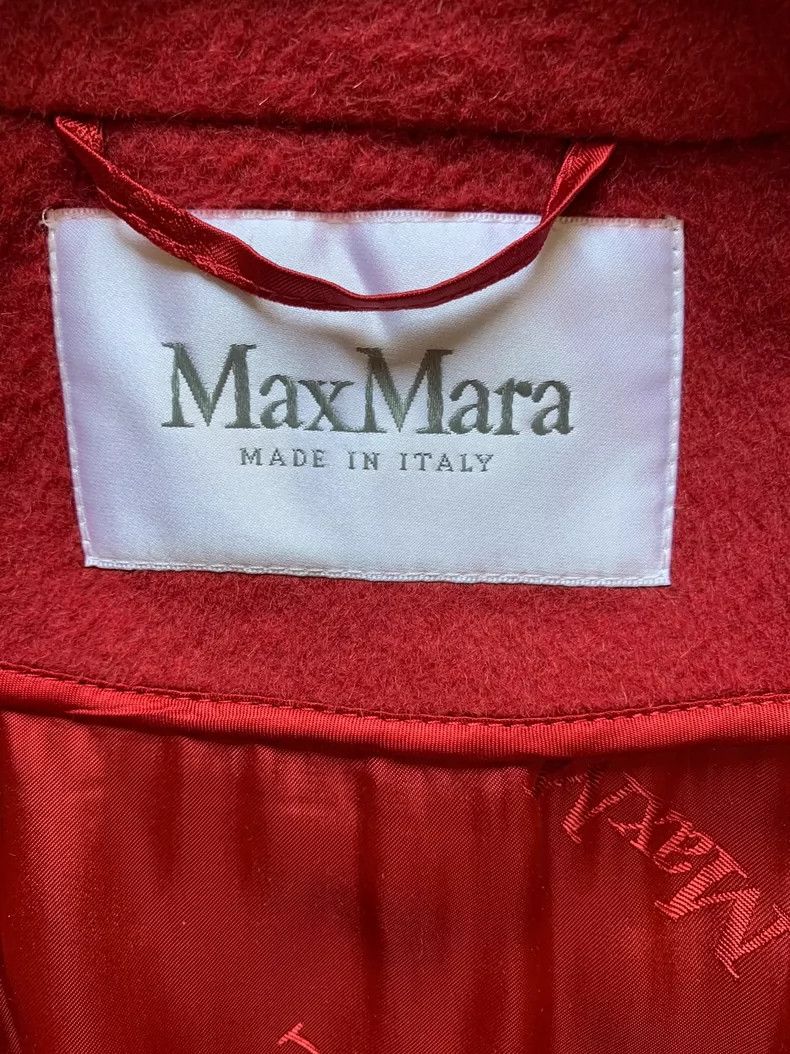 Max Mara Max Mara Manuela coat, classic red Size M / US 6-8 / IT 42-44 - 4 Thumbnail