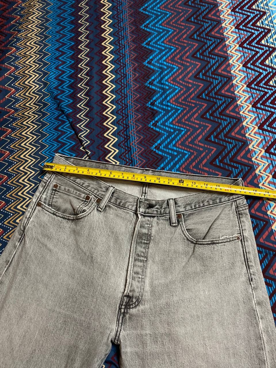 Levi's Denim pants gray Levi's 501 Y2K vintage w33 streetwear Size US 33 - 12 Thumbnail