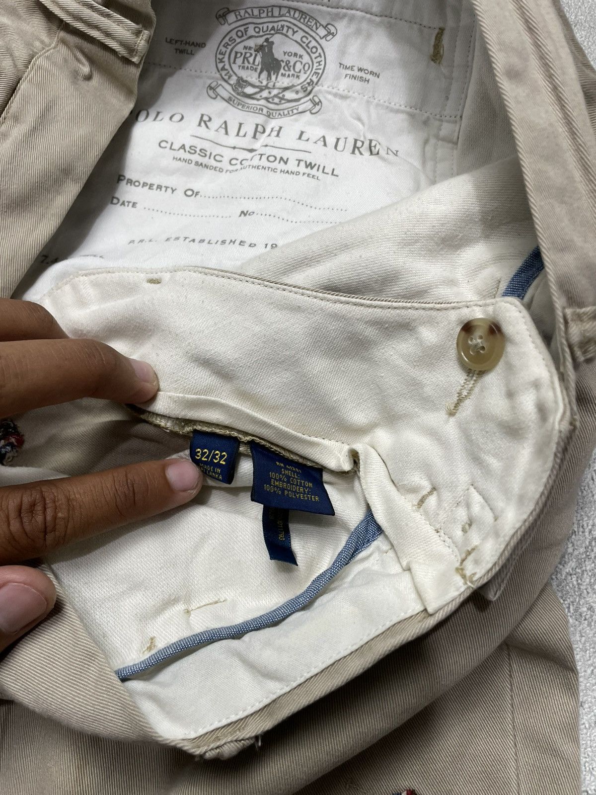 Polo Ralph Lauren Polo chinos Ralph Lauren Size US 32 / EU 48 - 5 Thumbnail