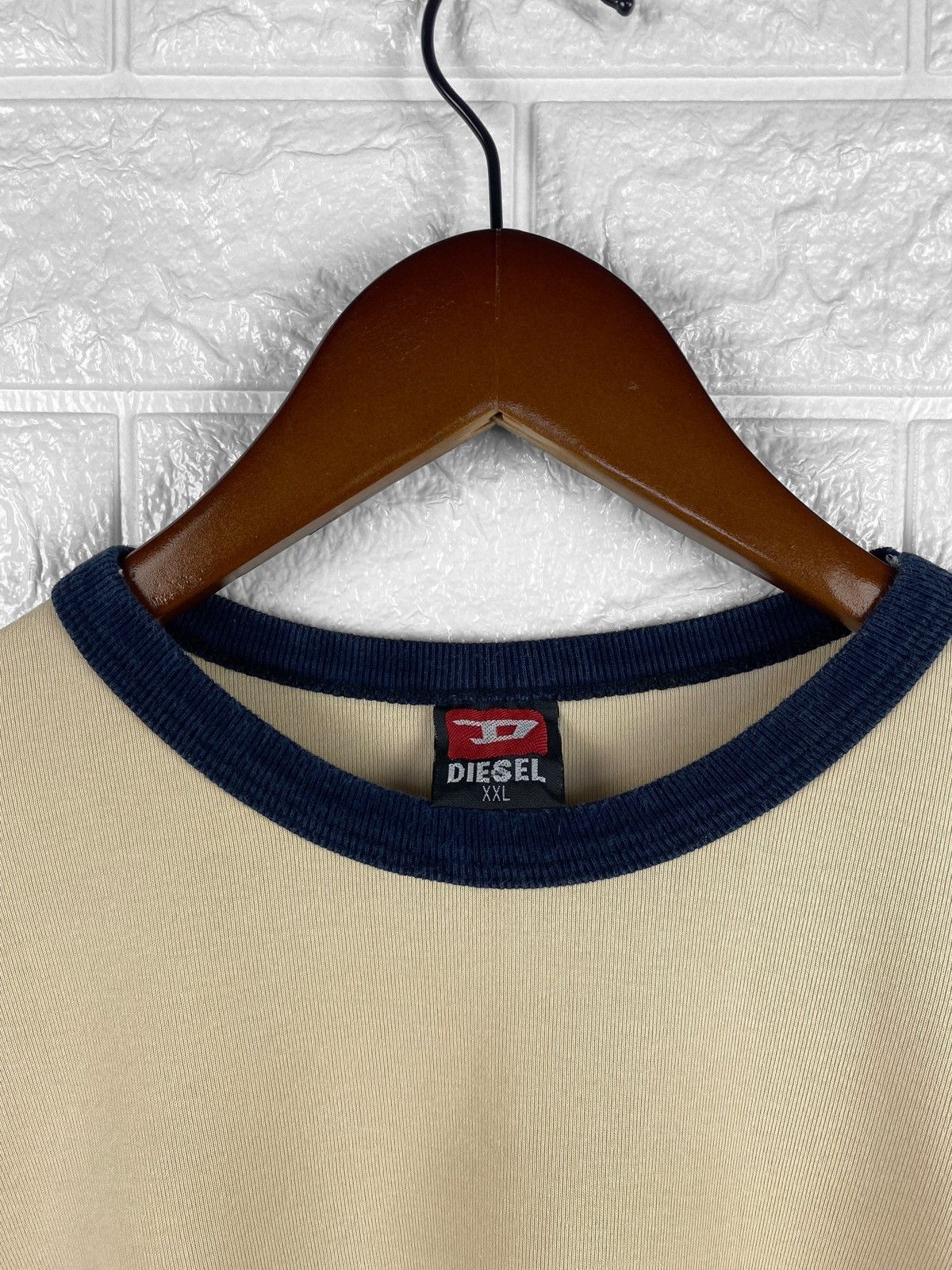 Diesel Vintage 90s Diesel big logo T-Shirt Size US XXL / EU 58 / 5 - 11 Thumbnail