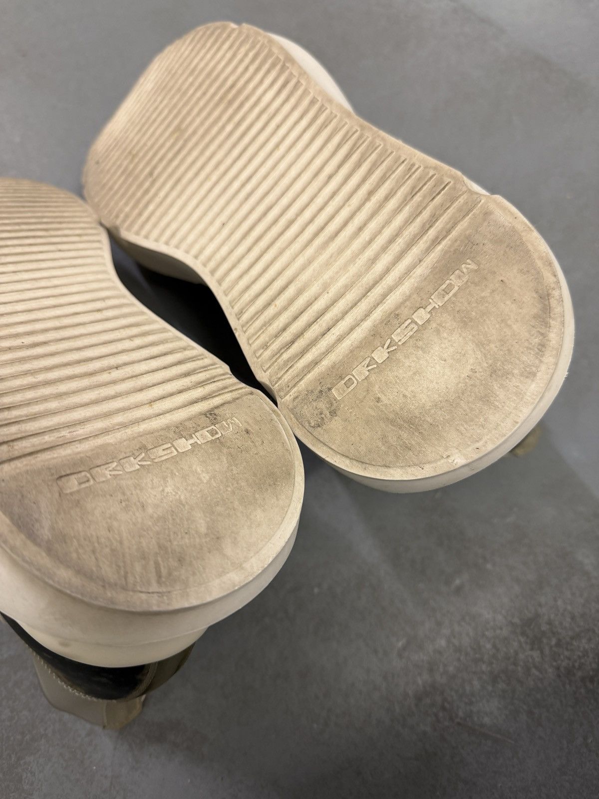 Rick Owens Drkshdw Rick Owens Drkshdw Transparent Abstract Low Sneakers Size US 8 / EU 41 - 12 Thumbnail