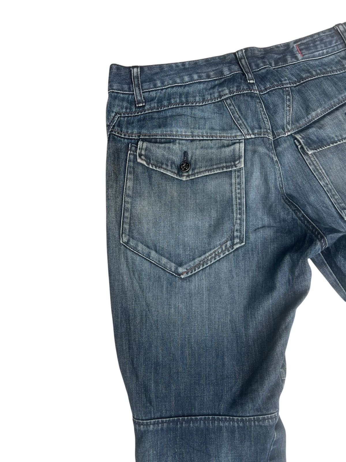 Marithe + Francois Girbaud Vintage Y2K Marithe Francois Girbaud Mud Denim Jeans Size US 32 / EU 48 - 13 Thumbnail