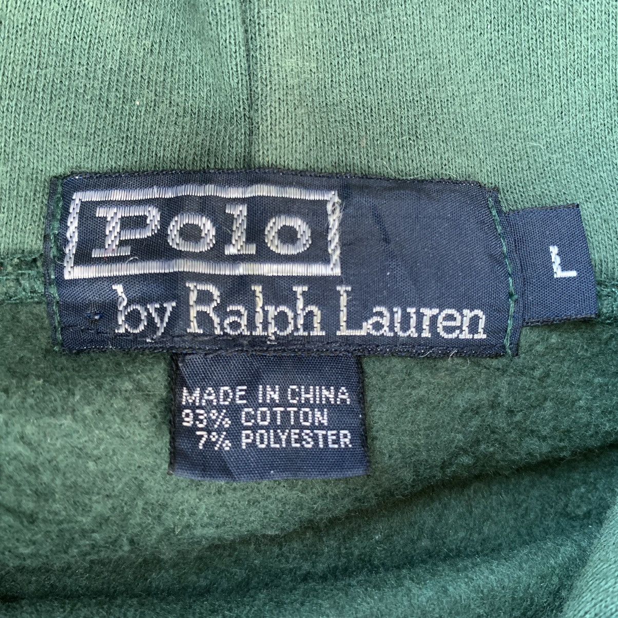 Polo Ralph Lauren Vintage 90s Polo Bear Ralph Lauren Hoodie Size US L / EU 52-54 / 3 - 12 Thumbnail