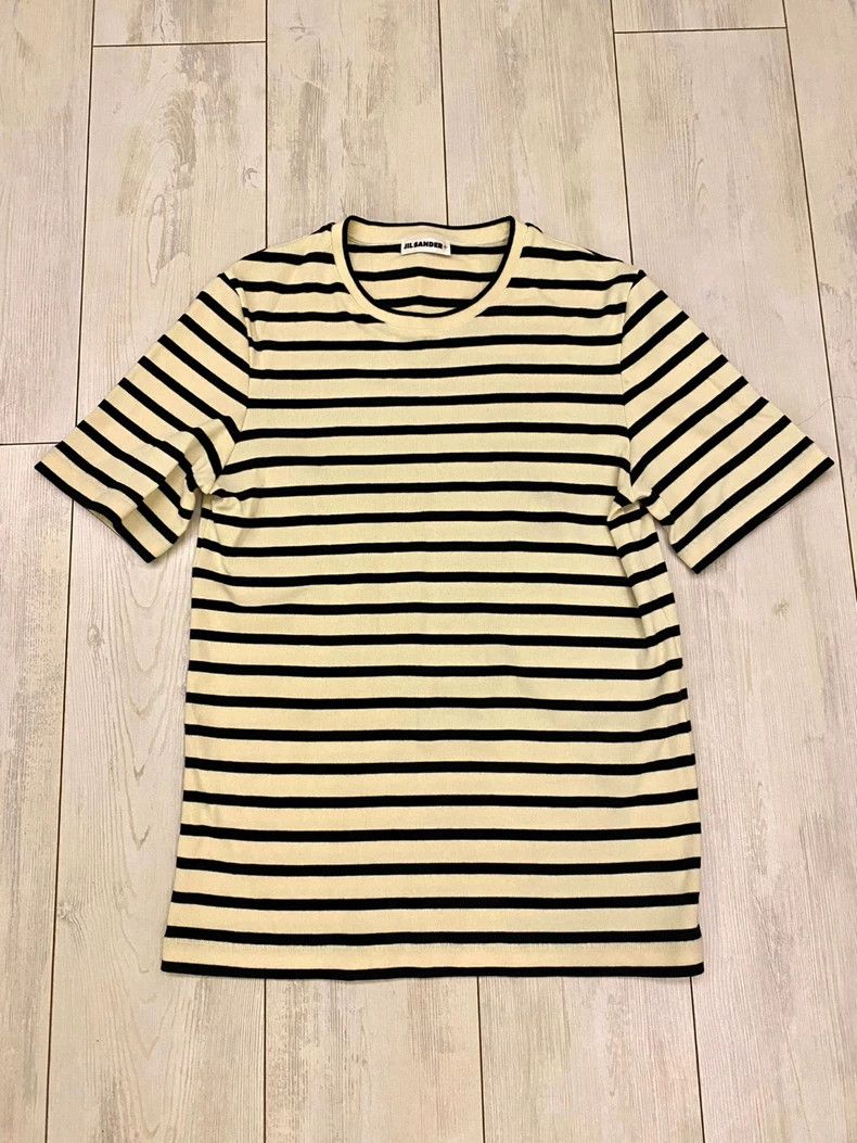 Jil Sander Jil Sander Striped men's T-shirt Size US M / EU 48-50 / 2 - 1 Thumbnail