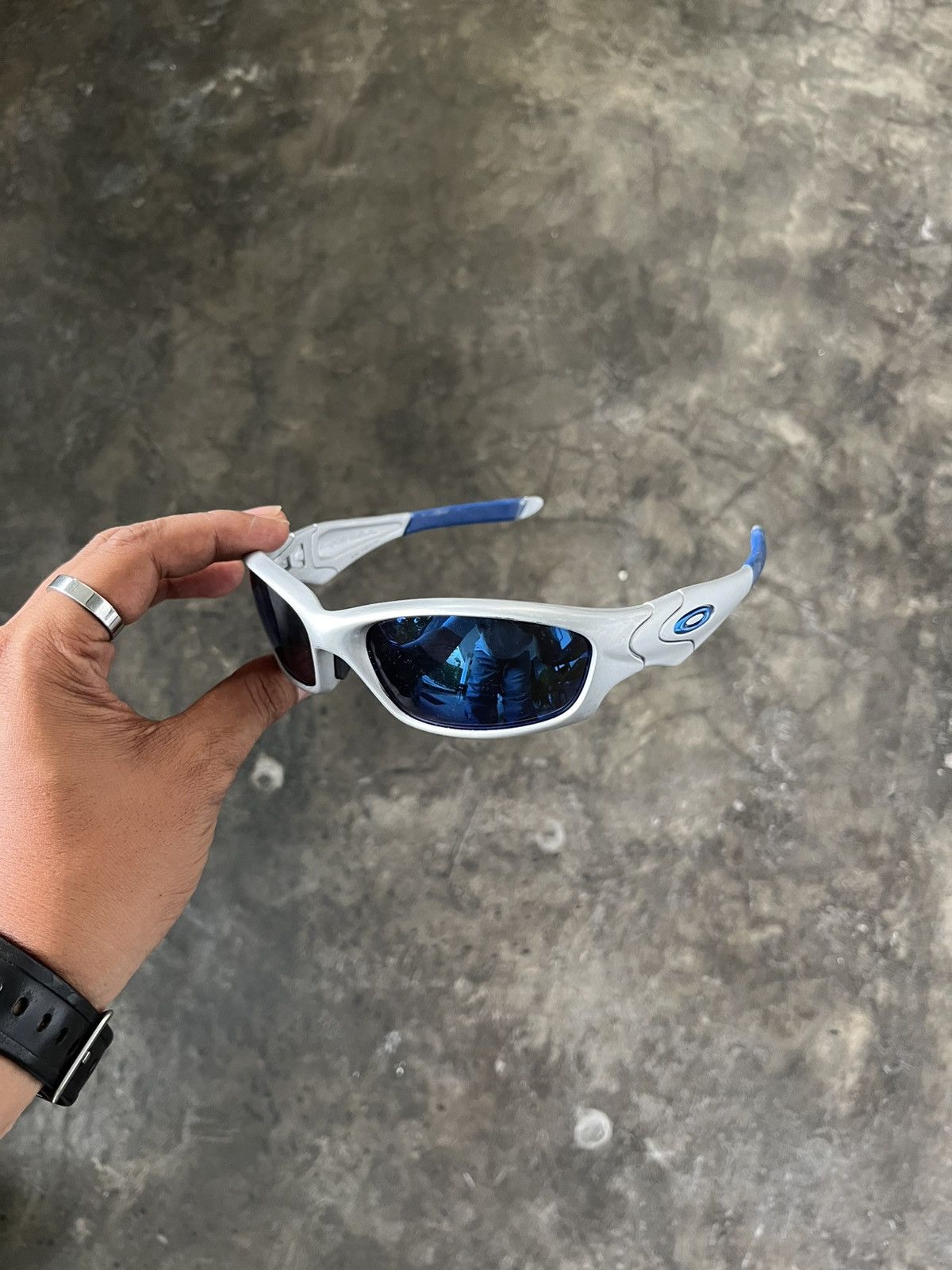 Oakley Oakley Straight Jacket 2.0 Silver / ice Size ONE SIZE - 4 Thumbnail