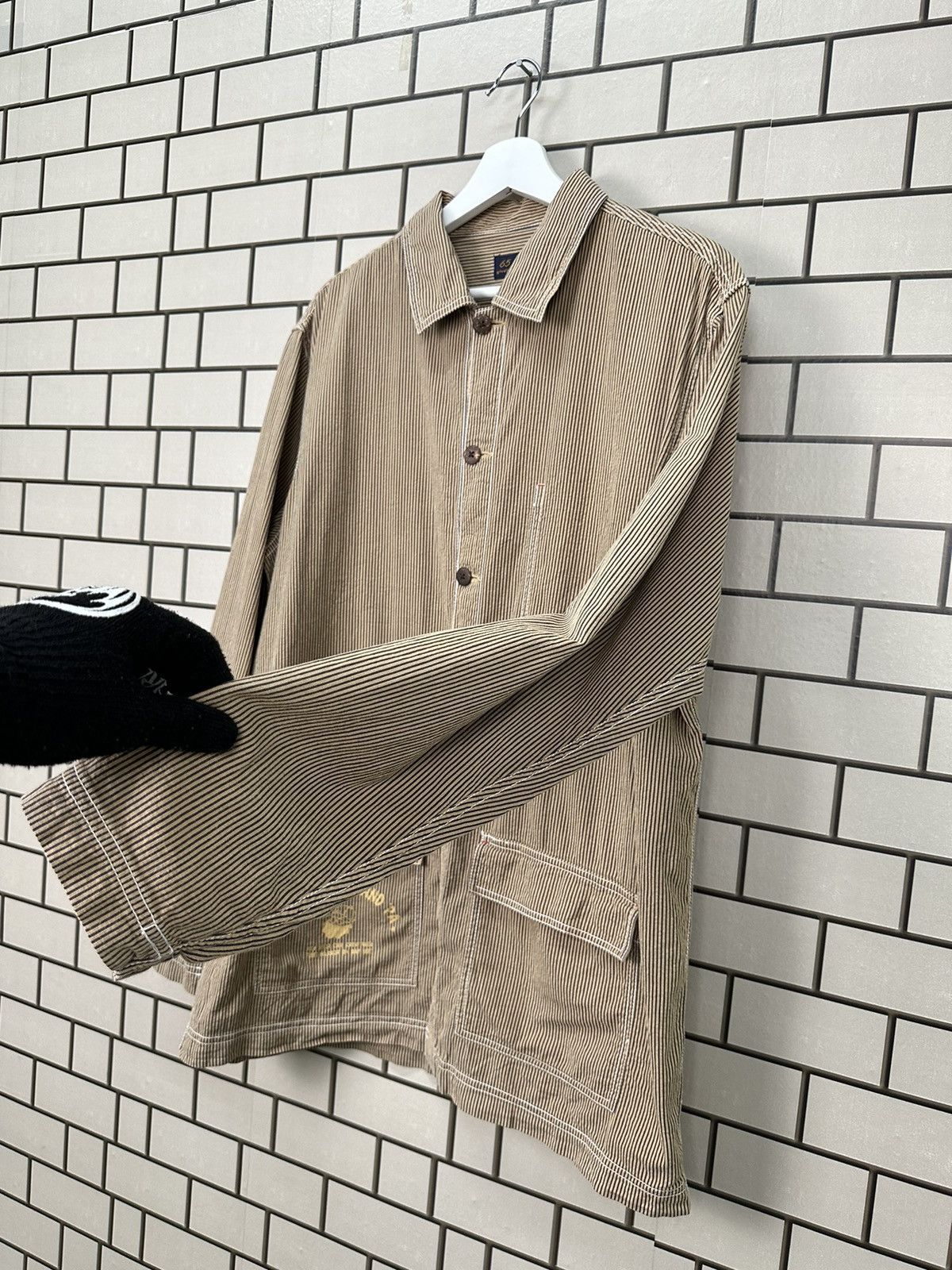 Japanese Brand Dr.Herming Grand PA By 65 Givelife Button Jacket Size US L / EU 52-54 / 3 - 5 Thumbnail