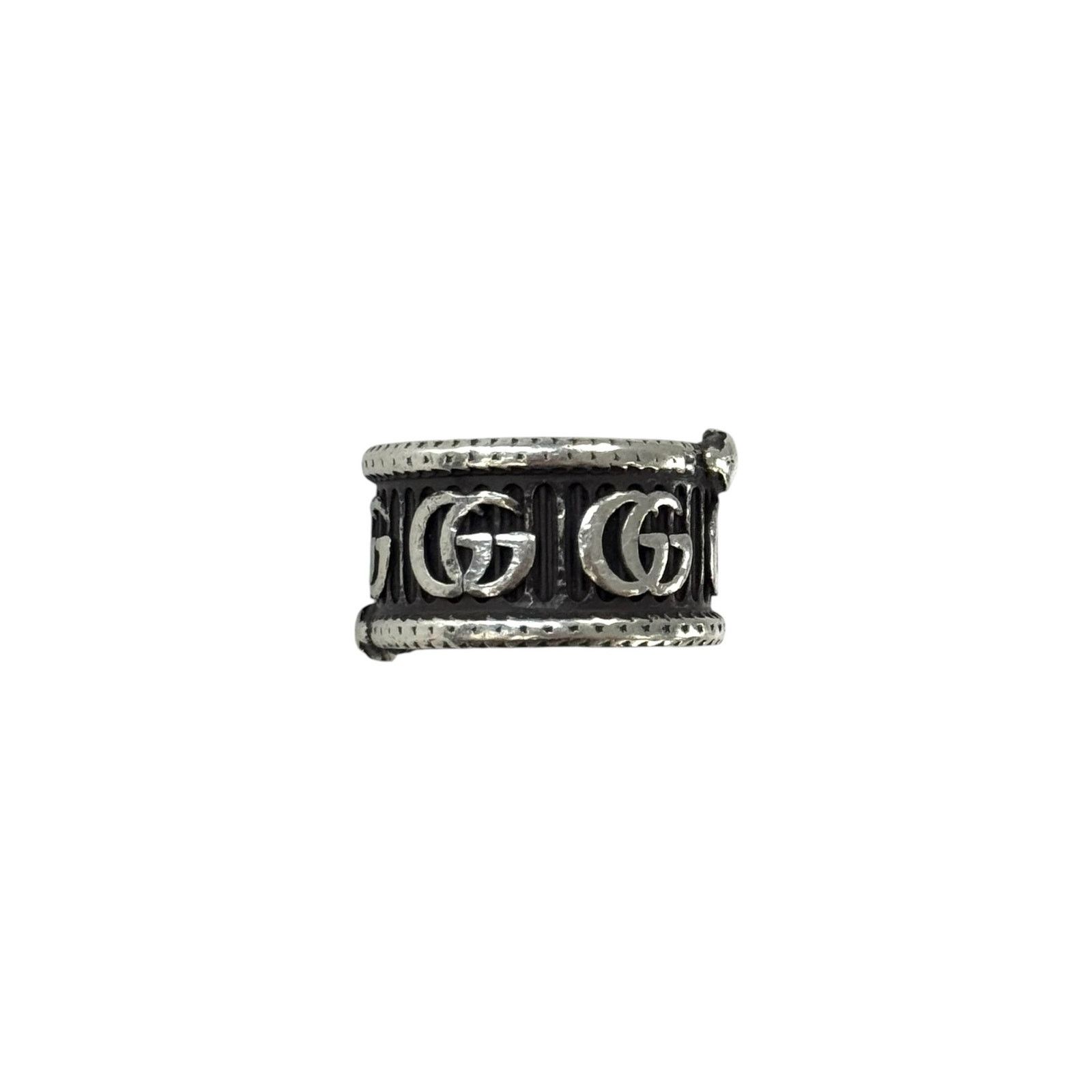 Gucci Gucci Sterling Silver GG Marmont Snake Ring Size ONE SIZE - 4 Thumbnail