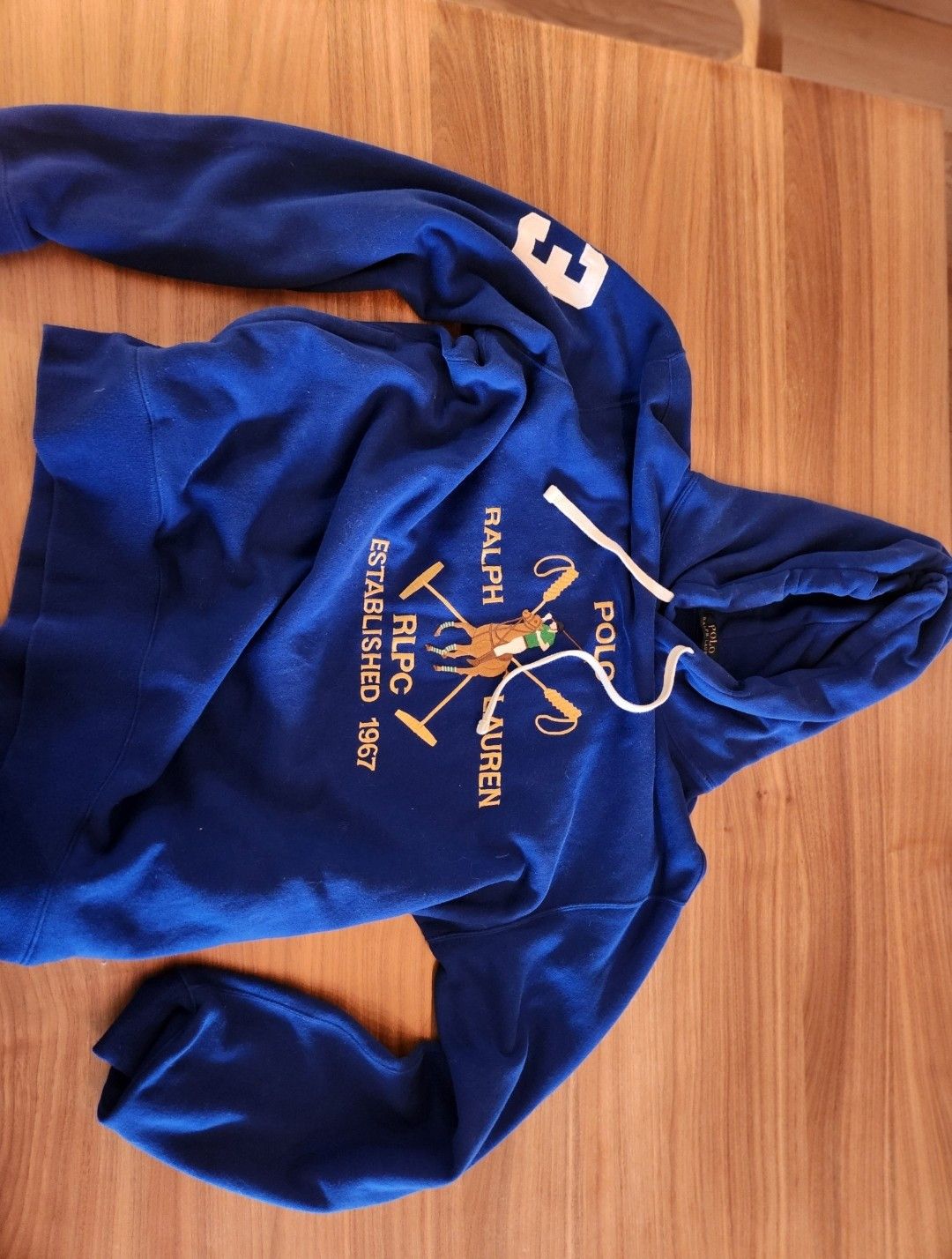 Polo Ralph Lauren POLO RALPH LAUREN BIG POLO CREST FLEECE HOODIE Size L / US 10 / IT 46 - 1 Thumbnail