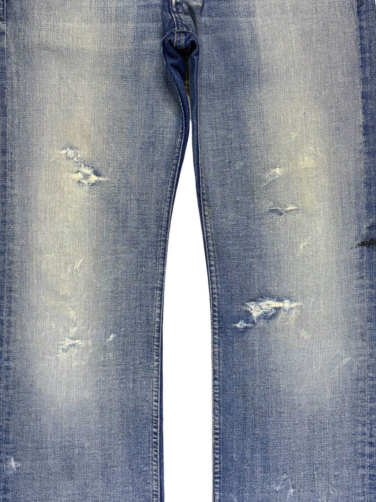 Diesel × Diesel Black Gold Vintage Diesel Viker Faded Wash Embroidered Baggy Jeans Size US 34 / EU 50 - 5 Thumbnail