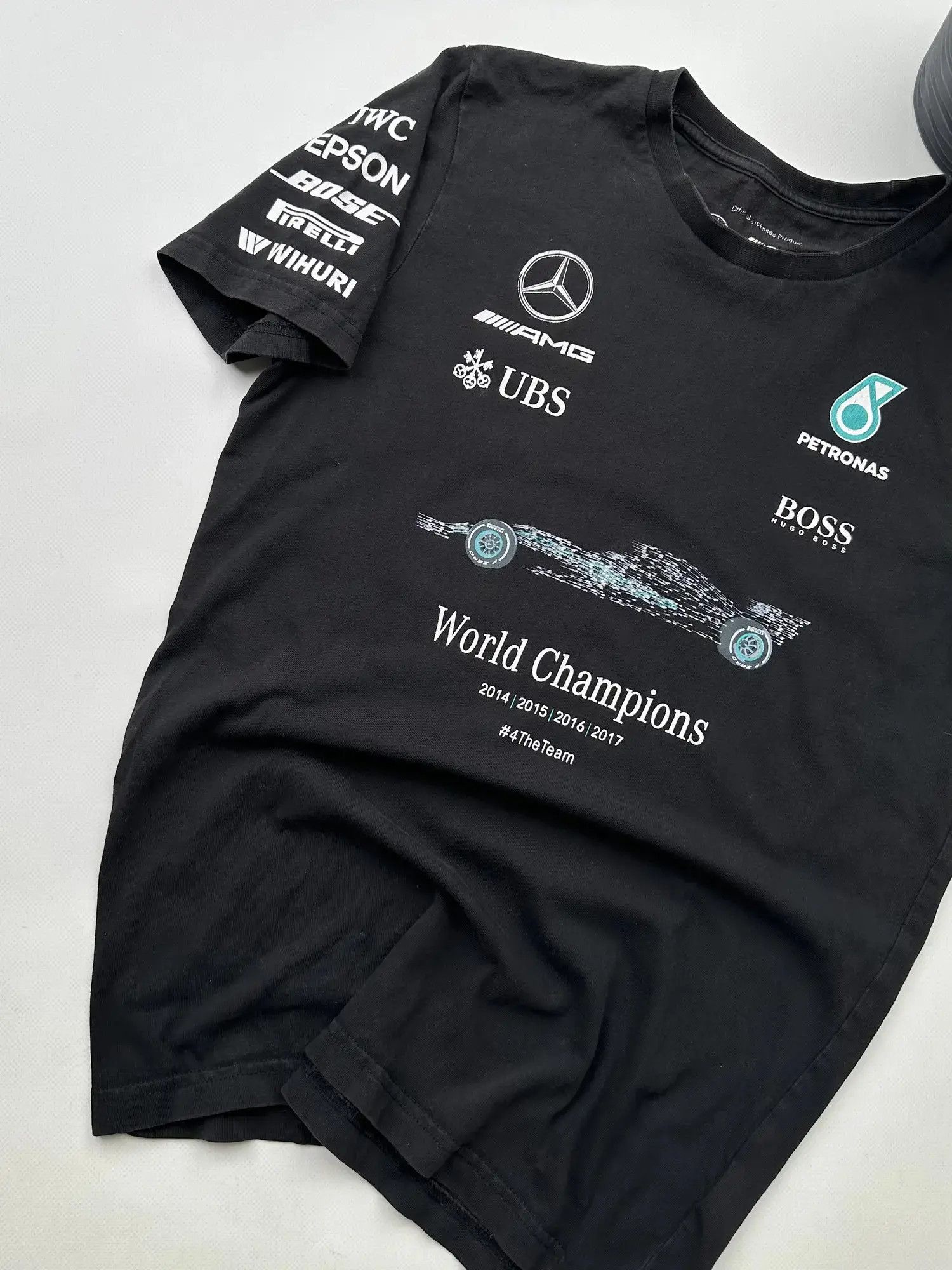Hugo Boss Hugo Boss Mercedes Benz Vintage Racing T-Shirt (207) Size US S / EU 44-46 / 1 - 2 Thumbnail