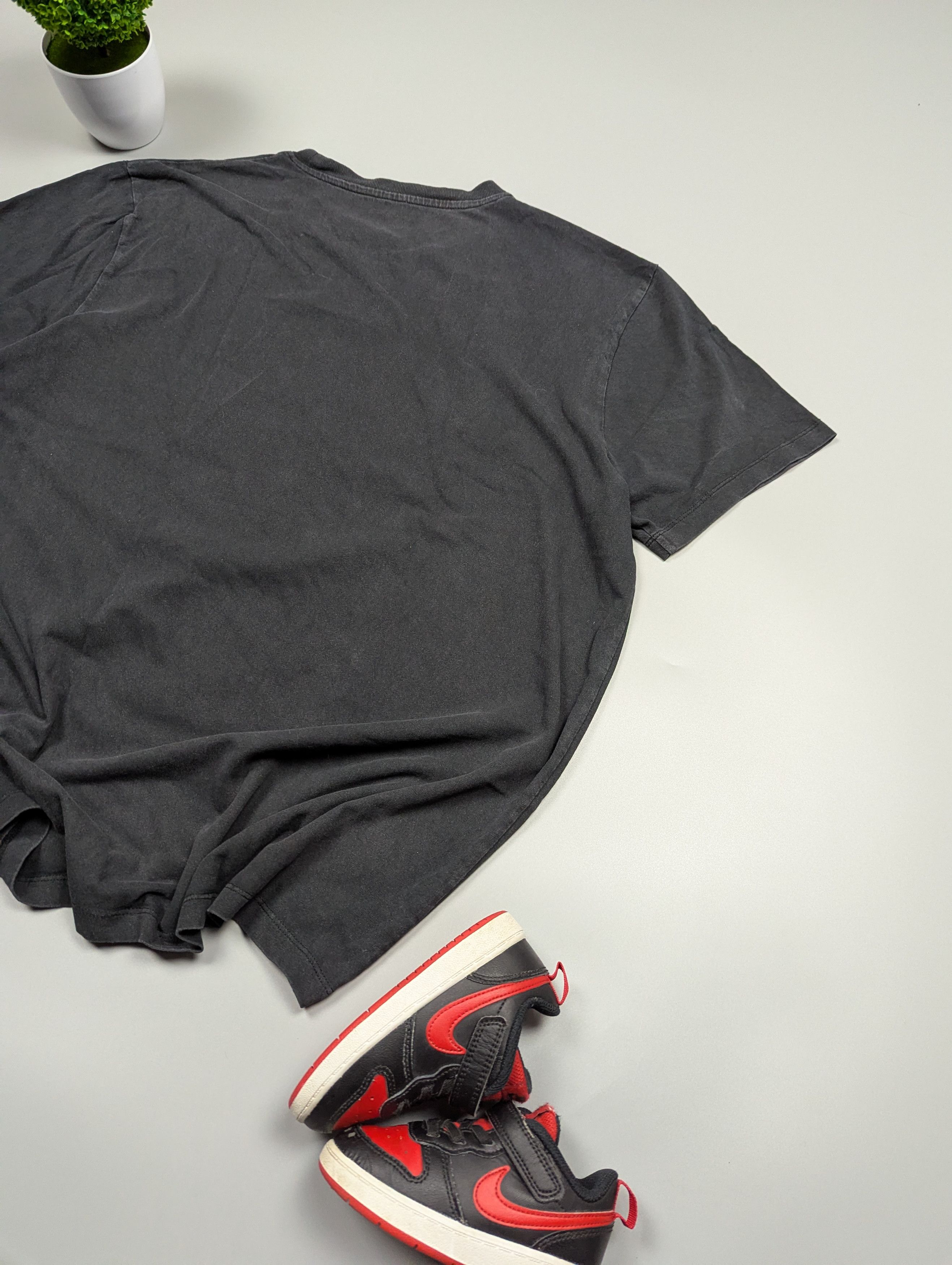 Allsaints ALLSAINTS Men`s Gray Unicorn Graphic Distressed T - Shirt Size US M / EU 48-50 / 2 - 12 Thumbnail