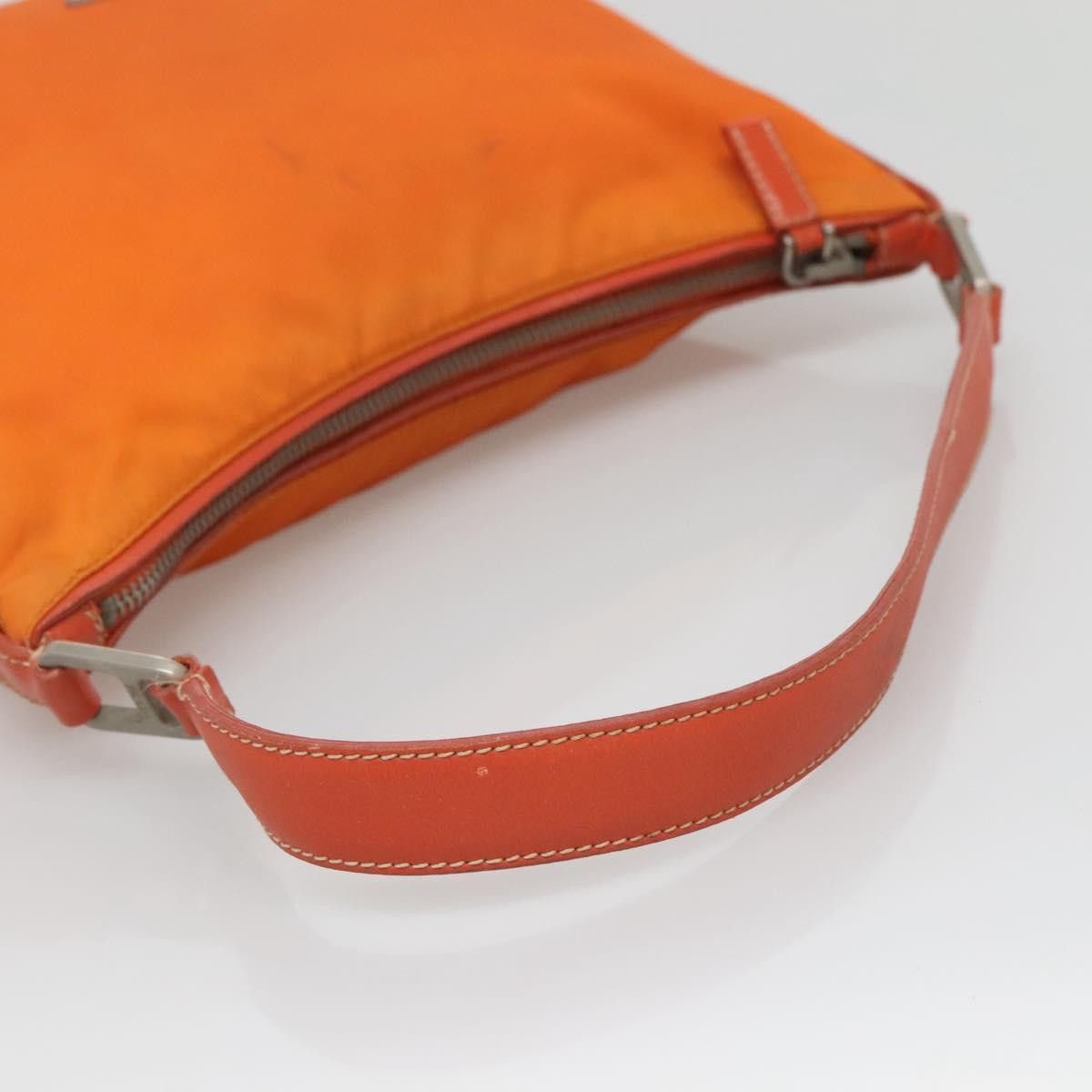 Prada PRADA Shoulder Bag Nylon Orange Silver Size ONE SIZE - 7 Thumbnail