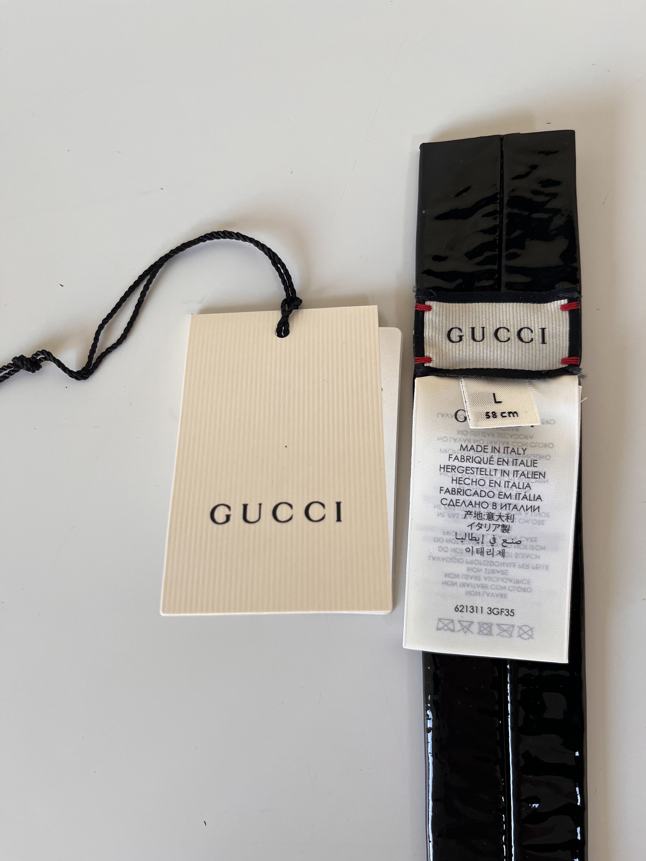 Gucci Patent Leather Choker Size ONE SIZE - 8 Thumbnail