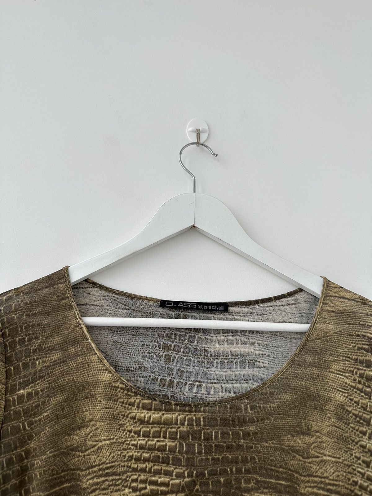 Roberto Cavalli Roberto Cavalli Mesh Chico’s All Print Top Blouse Sleeve Size XL / US 12-14 / IT 48-50 - 7 Thumbnail