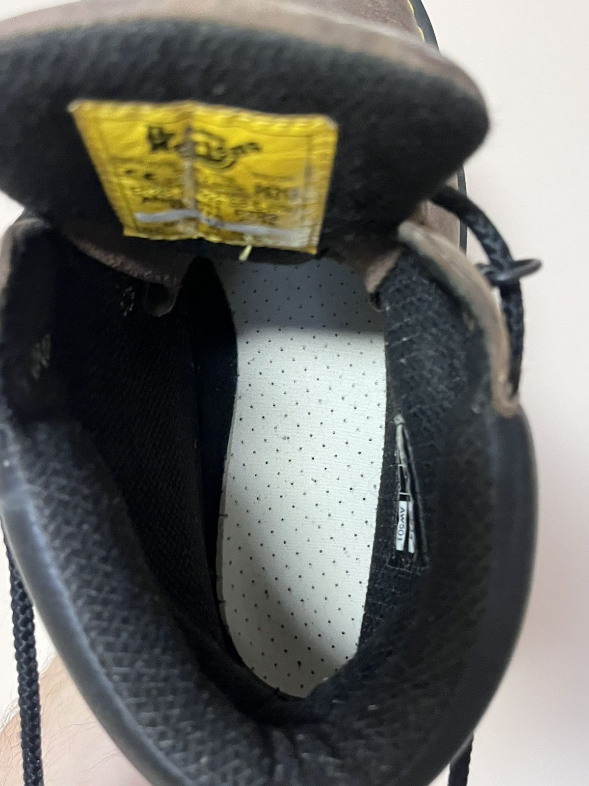 Dr. Martens Vintage Dr.Martens Air Wair Steel Toe Boots 45 10 UK Size US 11.5 / EU 44-45 - 8 Thumbnail