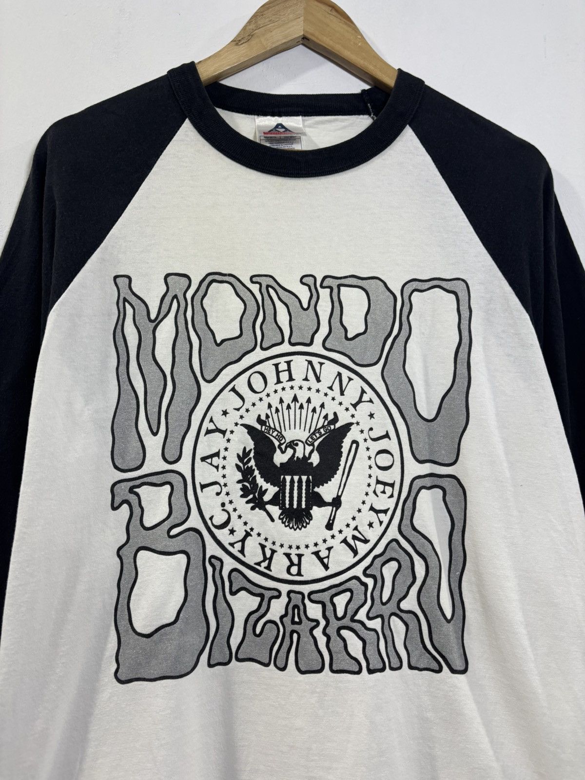 Band Tees × Vintage Vintage Ramones Mondo Bizzaro Raglan Shirt Size US L / EU 52-54 / 3 - 2 Thumbnail