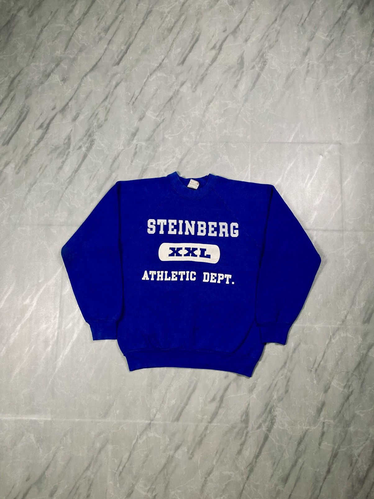 Fruit Of The Loom Vintage 90s FOTL Steinberg Athletic Dept Crewneck Size US S / EU 44-46 / 1 - 1 Thumbnail