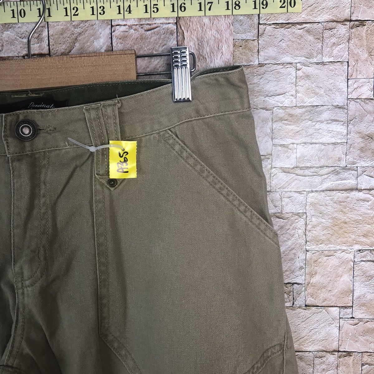 Japanese Brand Dominate japan utility Brown Cargo Multipocket Pants #A365 Size US 31 - 9 Thumbnail