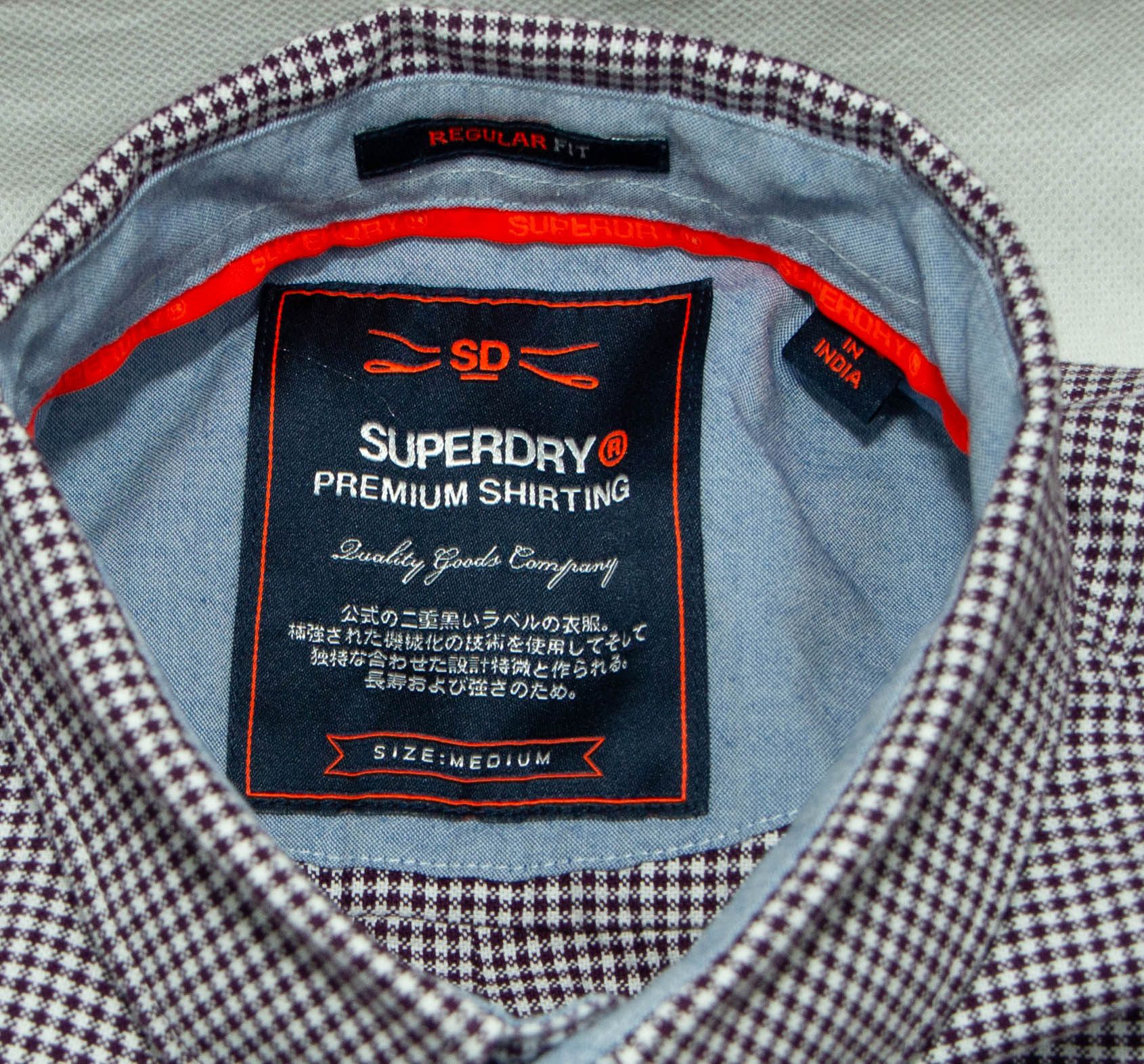 Superdry MENS SUPERDRY SHIRT LONG SLEEVE SIZE M Size US M / EU 48-50 / 2 - 4 Thumbnail