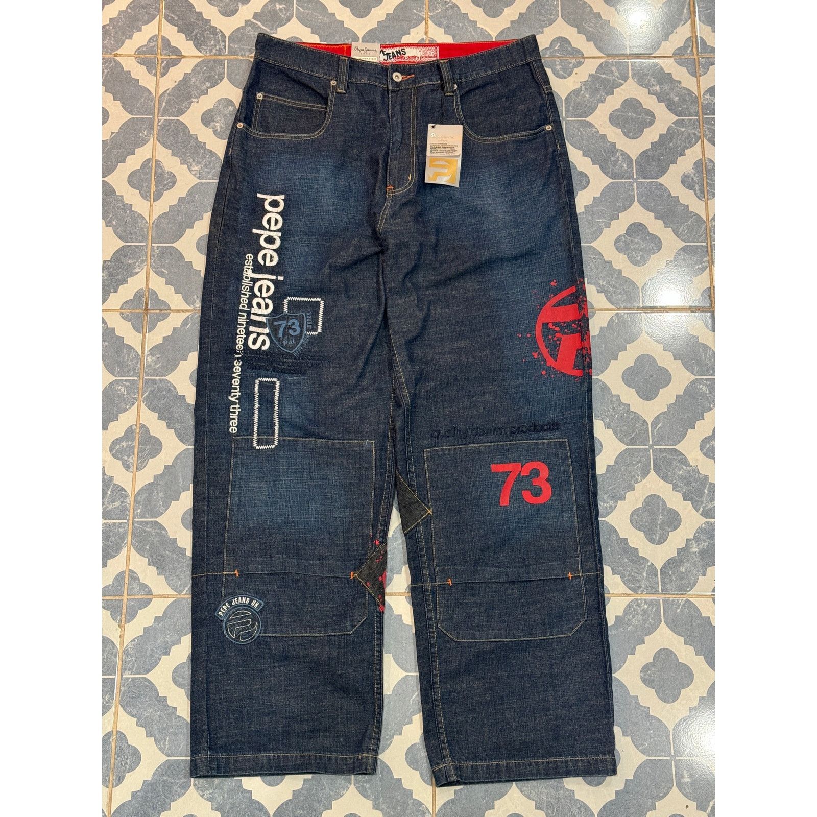 Pepe Jeans *Very Rare* Vintage Pepe Jeans Size US 38 / EU 54 - 1 Thumbnail