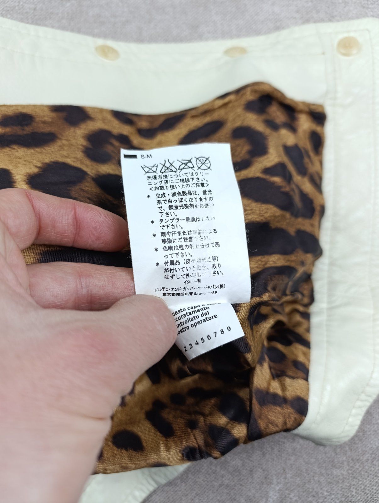 Dolce & Gabbana Dolce & Gabbana Cropped Sheepskin Leather Jacket Size M / US 6-8 / IT 42-44 - 17 Thumbnail