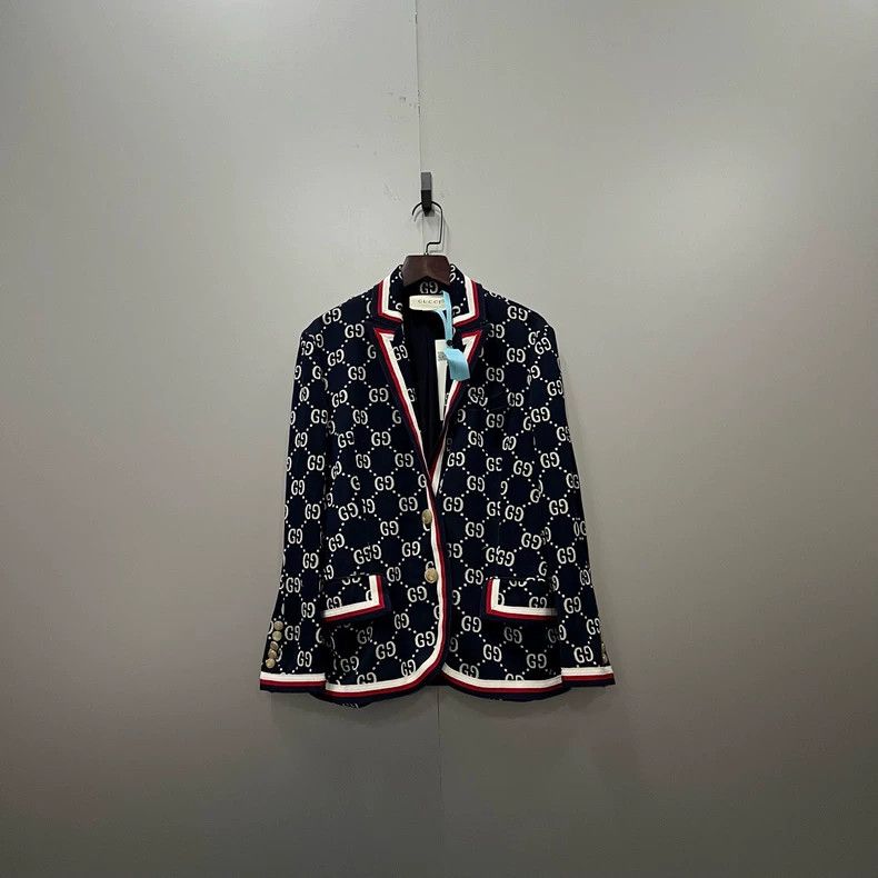 Gucci Gucci Size XS Full-print double G striped suit 2503-Nextar Size 40R - 1 Thumbnail
