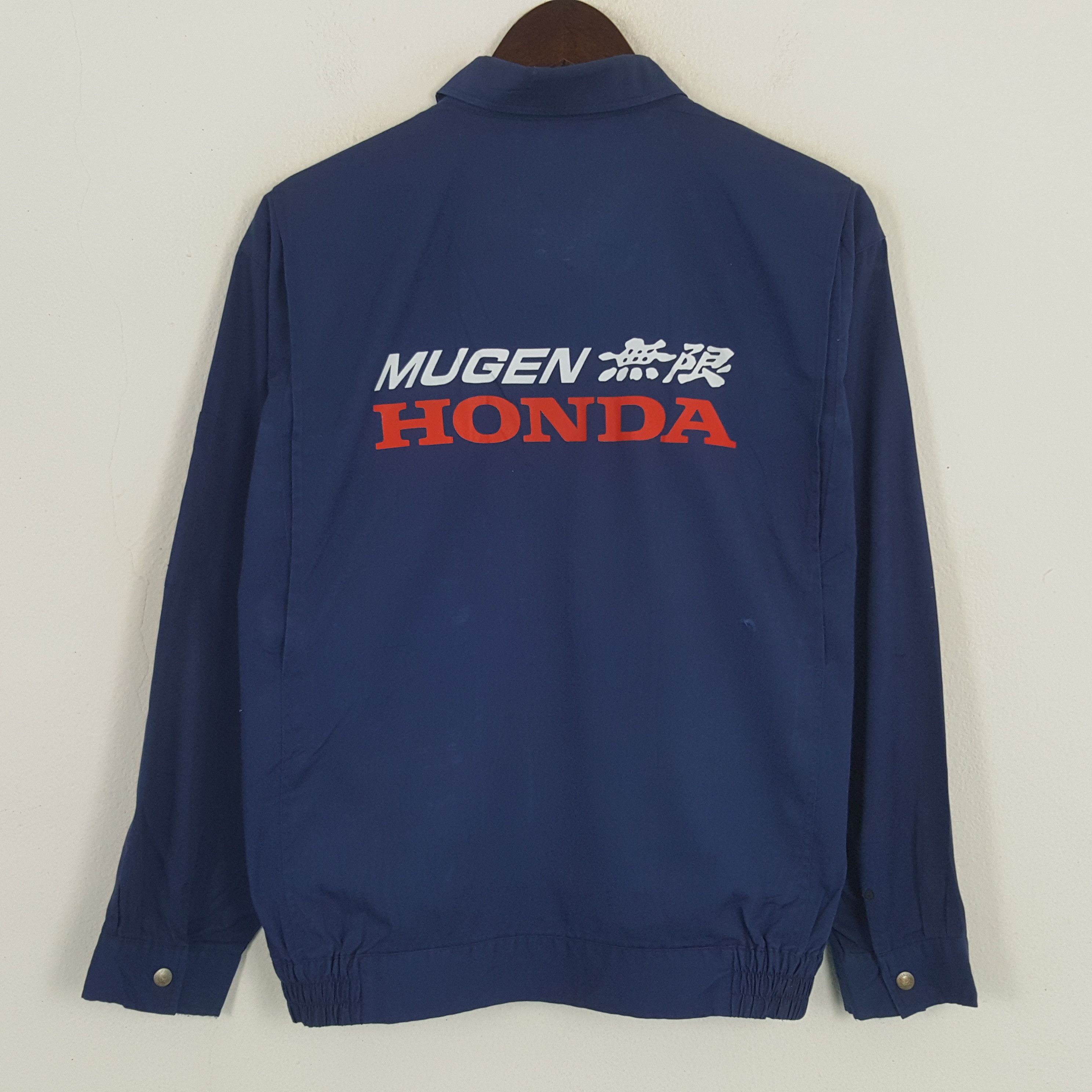 Honda × Vintage Vintage Mugen Honda Racing Custom Sport Japan Worker Jacket Size US M / EU 48-50 / 2 - 1 Thumbnail