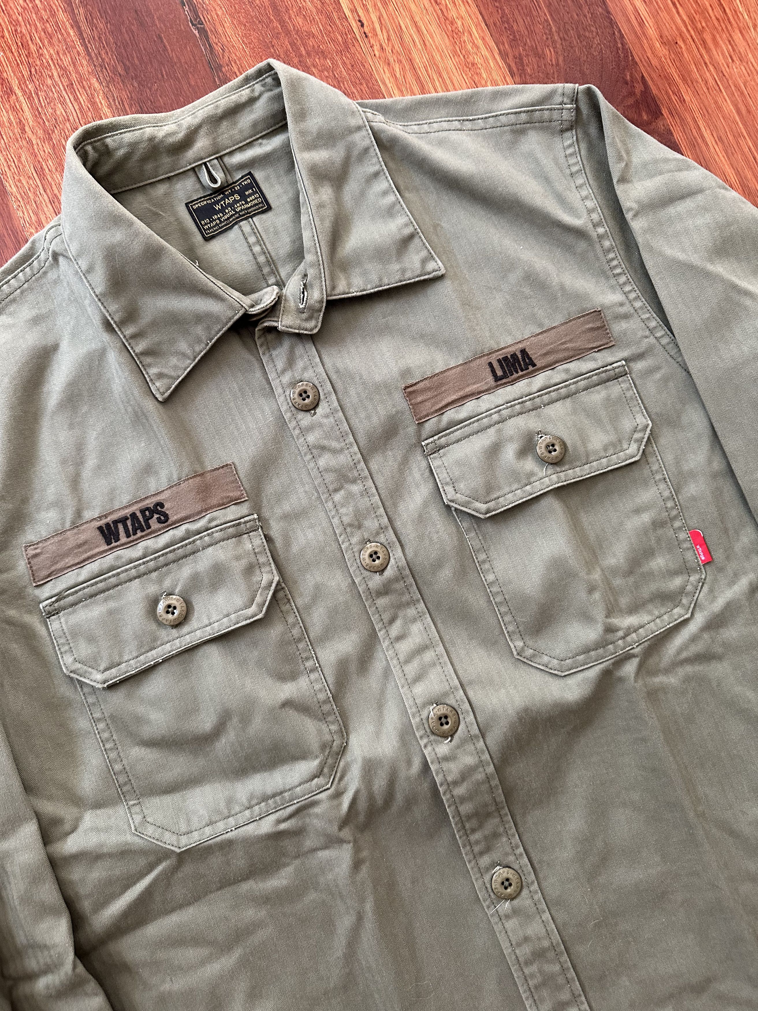 Wtaps WTAPS 2015 BUDS LS Shirt Size US L / EU 52-54 / 3 - 5 Thumbnail