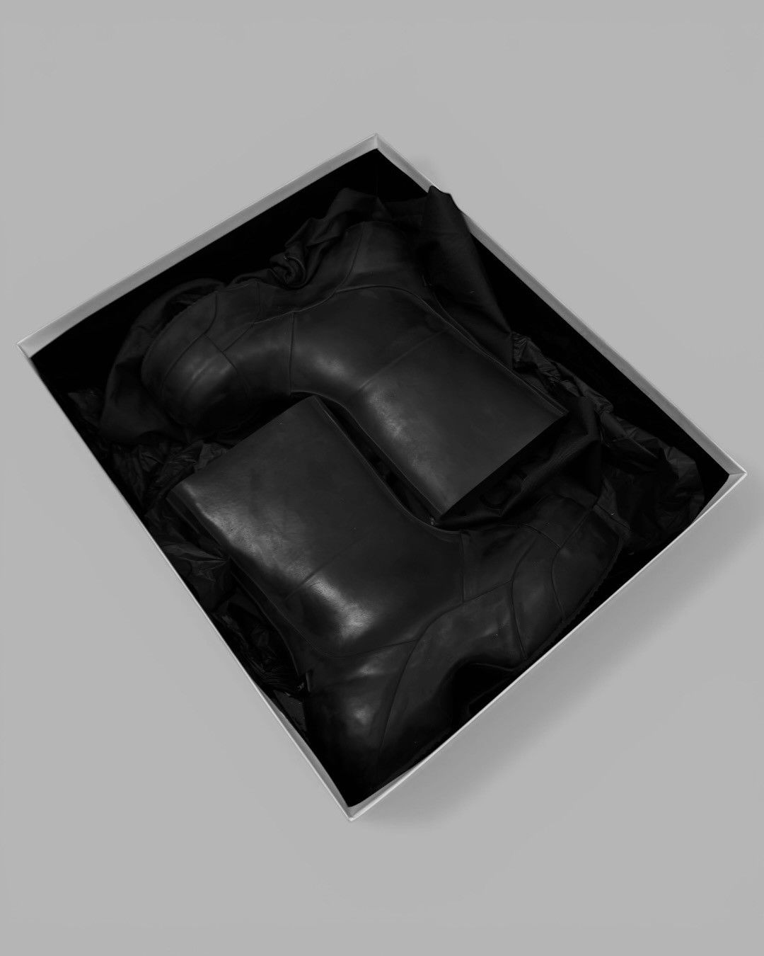 Givenchy SS2023 Givenchy By Mathew M Williams Rubber Ankle Boots Size US 8.5 / EU 41-42 - 14 Thumbnail