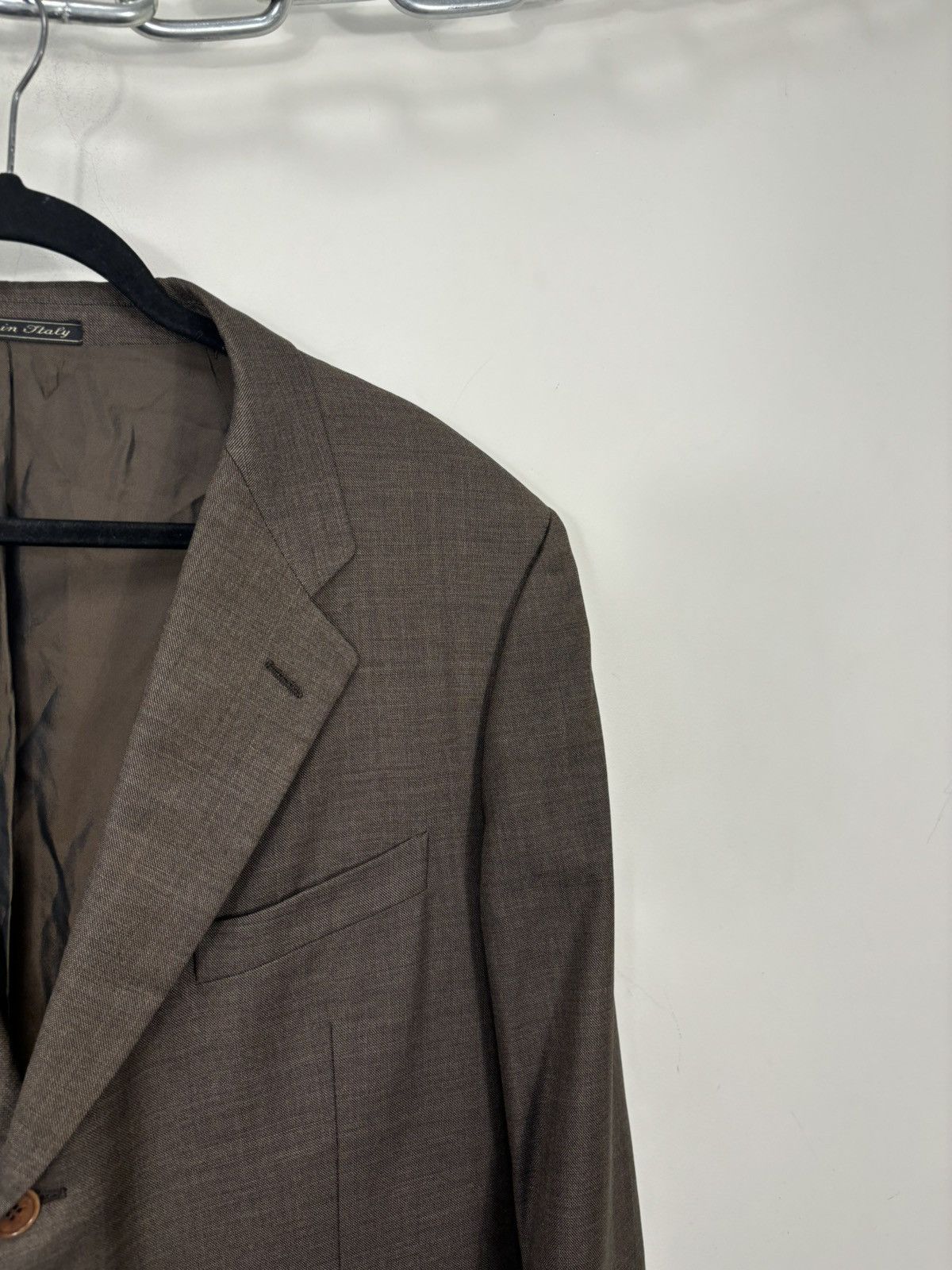 Davide Cenci Davide Cenci Vintage Men’s Italian Luxury Wool Blazer Jacket Size 46R - 6 Thumbnail