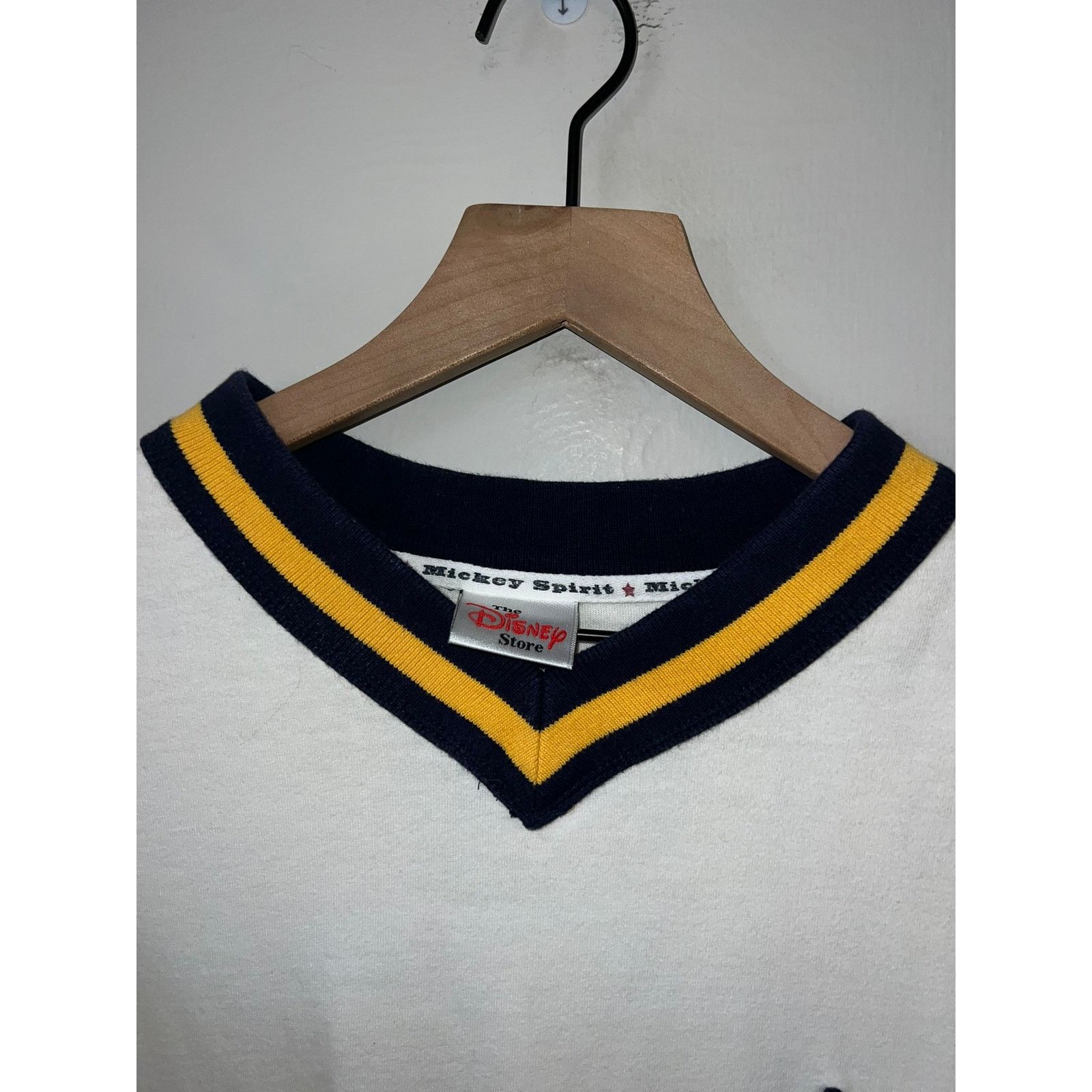 Disney Vintage Mickey Mouse Polo Shirt The Disney Store White VTG L Size US L / EU 52-54 / 3 - 5 Thumbnail