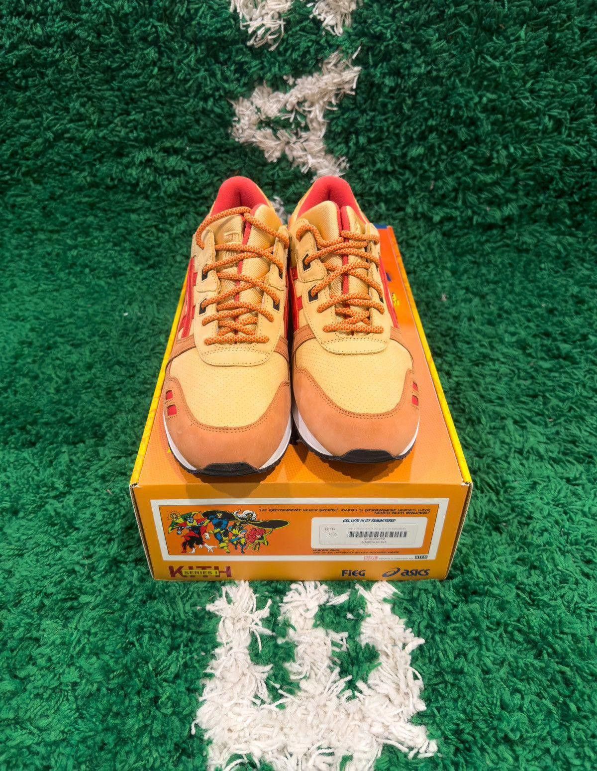 Asics × Kith × Marvel Comics Kith x X-Men x Asics Gel-Lyte III Remastered Gambit Size US 11.5 / EU 44-45 - 11 Thumbnail