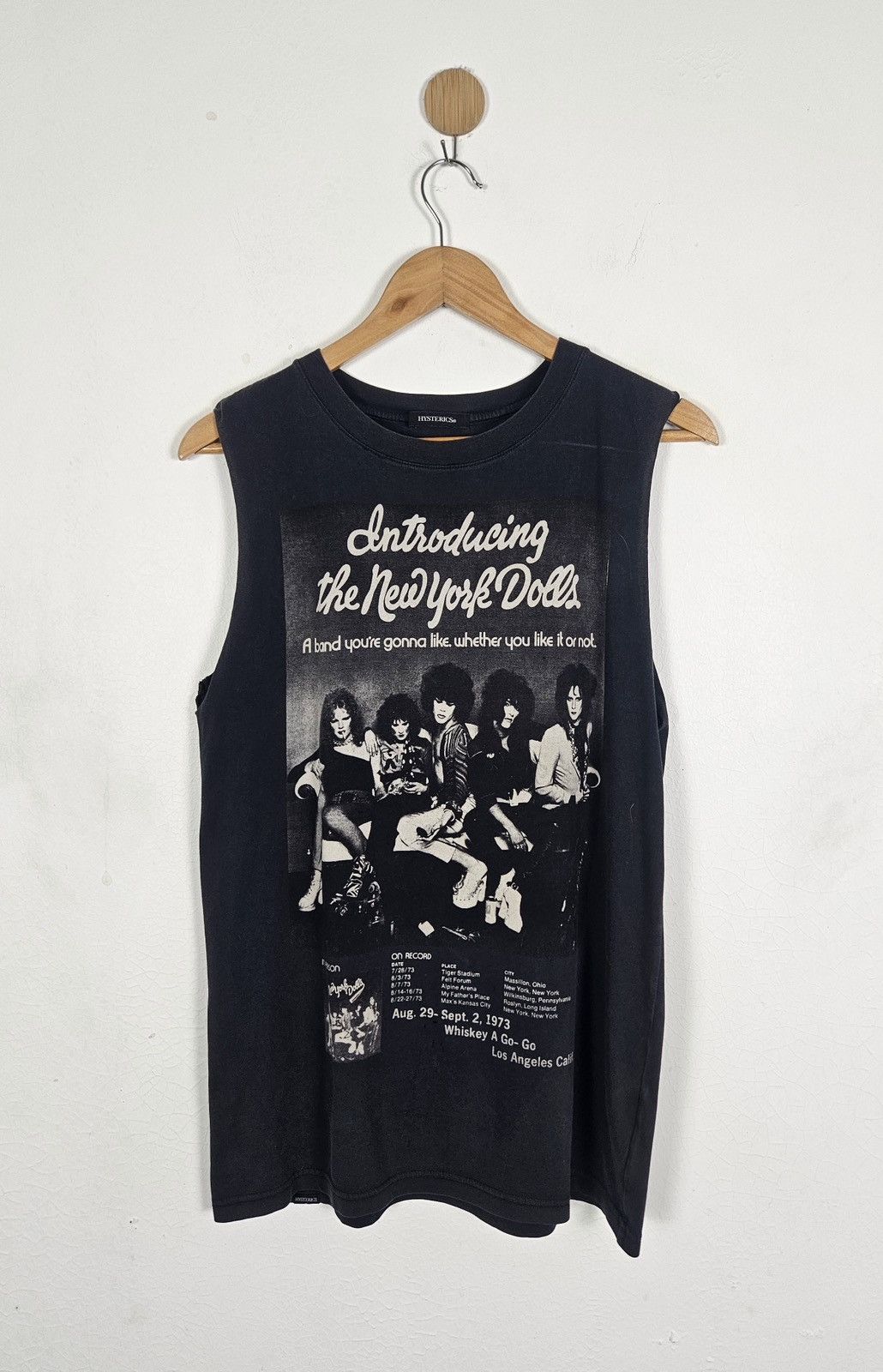 Hysteric Glamour Hysteric Glamour New York Dolls tank top Size S / US 4 / IT 40 - 1 Thumbnail